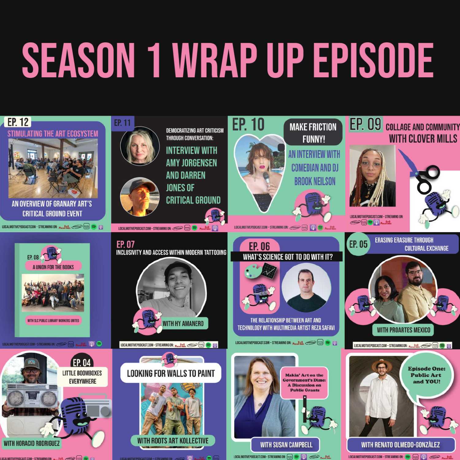 Season One Wrap Up Episode!