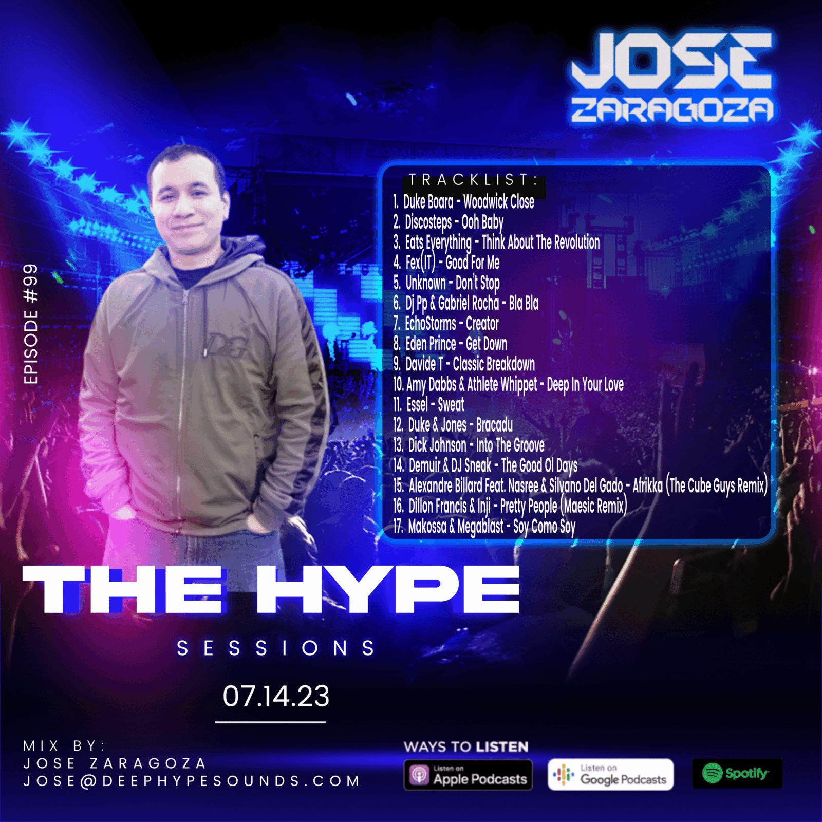 Jose Zaragoza - The Hype Sessions Volume #99