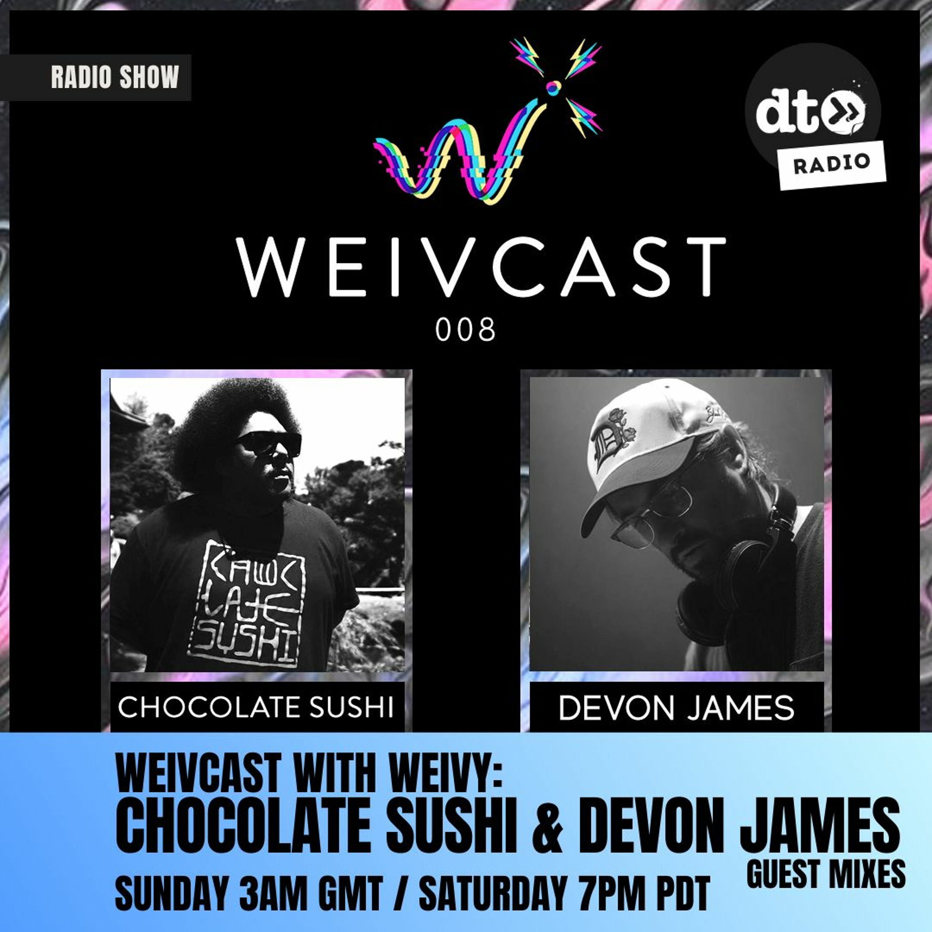 ⁣Weivcast 008 With Special Guest Chocolate Sushi (part 1)