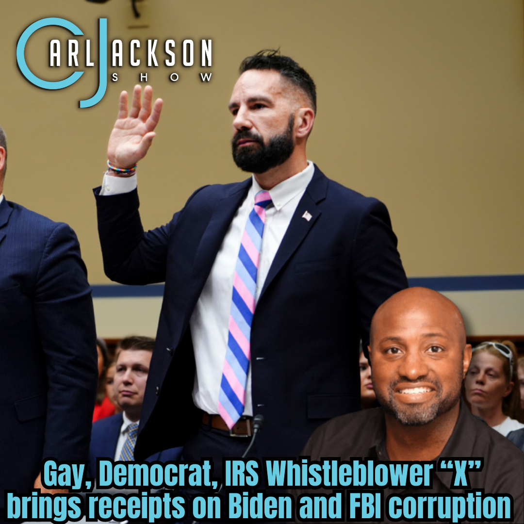 Gay, Democrat, IRS Whistleblower “X” brings receipts on Biden and FBI corruption