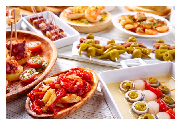 ⁣Tapas- Spain's Culinary Treasure