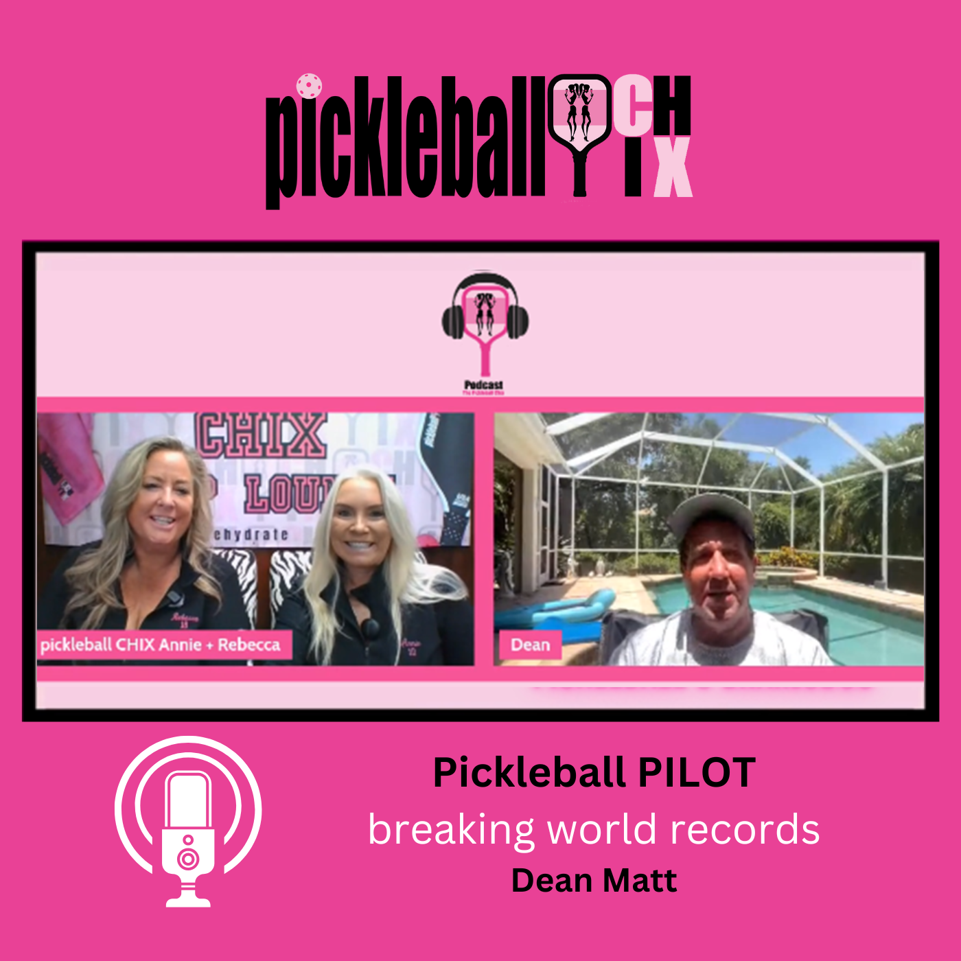 Pickleball Pilot - Dean Matt breaking world records