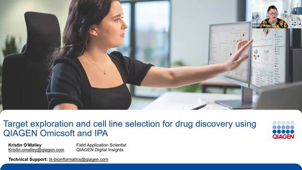 Target exploration and cell line selection for drug discovery