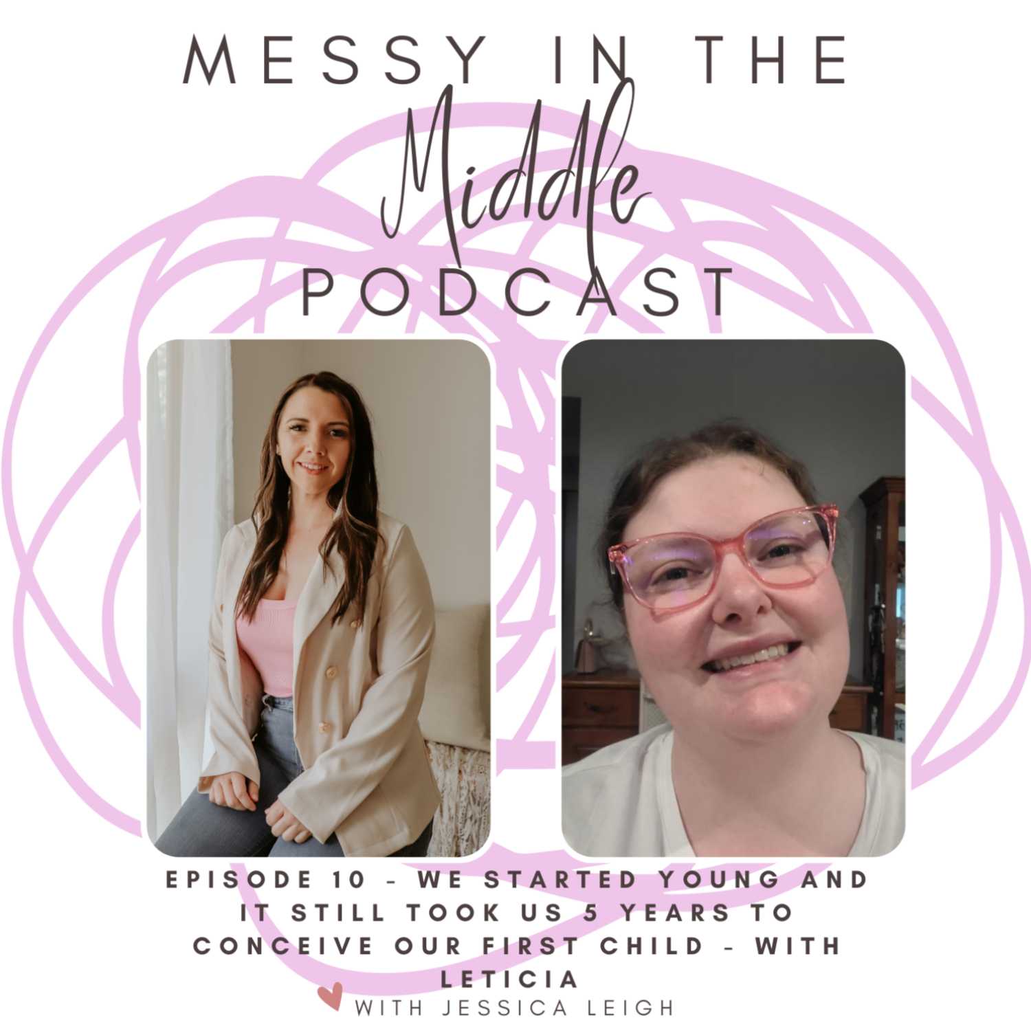 We started young and it still took us 5 years to conceive our first child - With Leticia (unexplained infertility, miscarriage, IVF)
