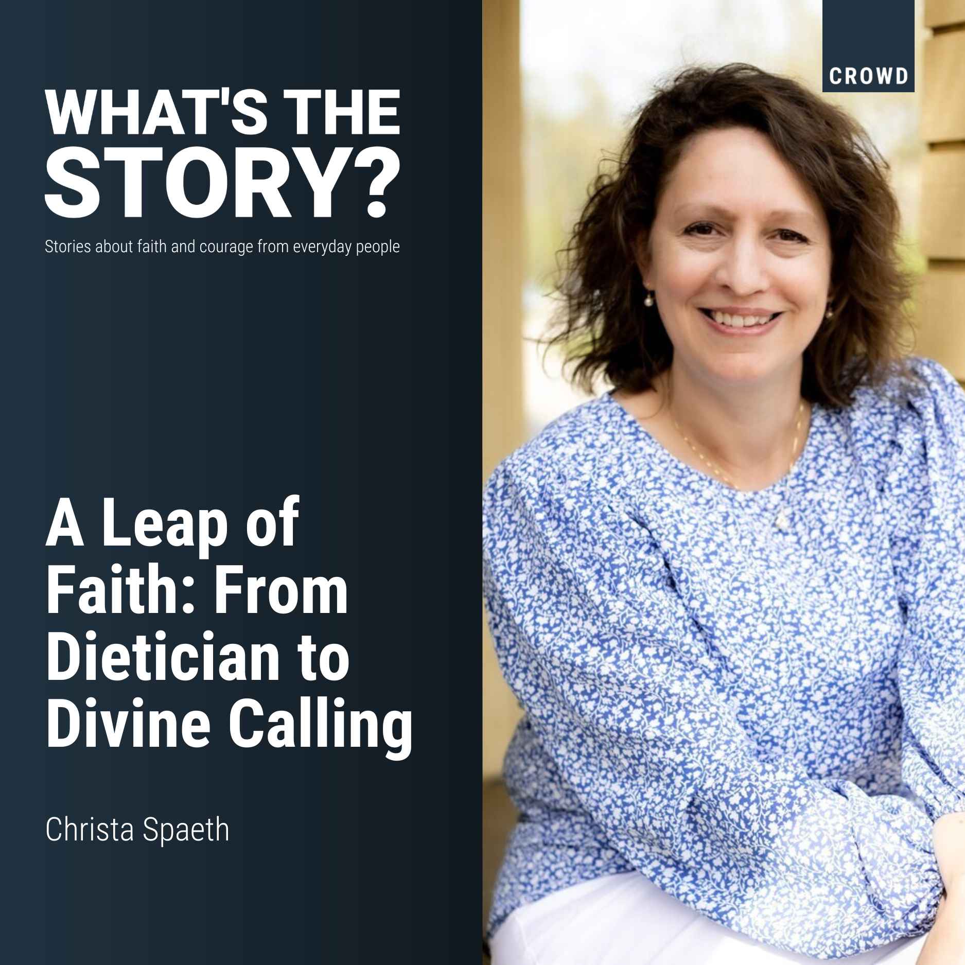 A Leap of Faith: From Dietician to Divine Calling