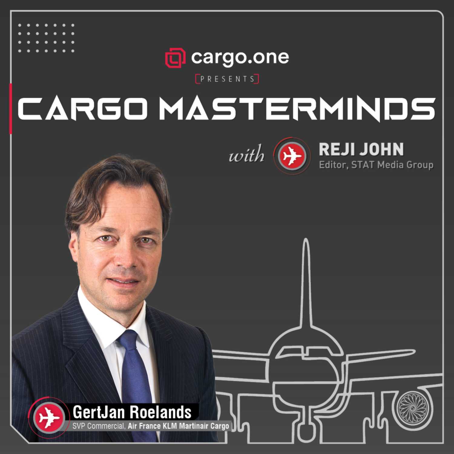 GertJan Roelands, Senior Vice President Commercial at Air France KLM Martinair Cargo