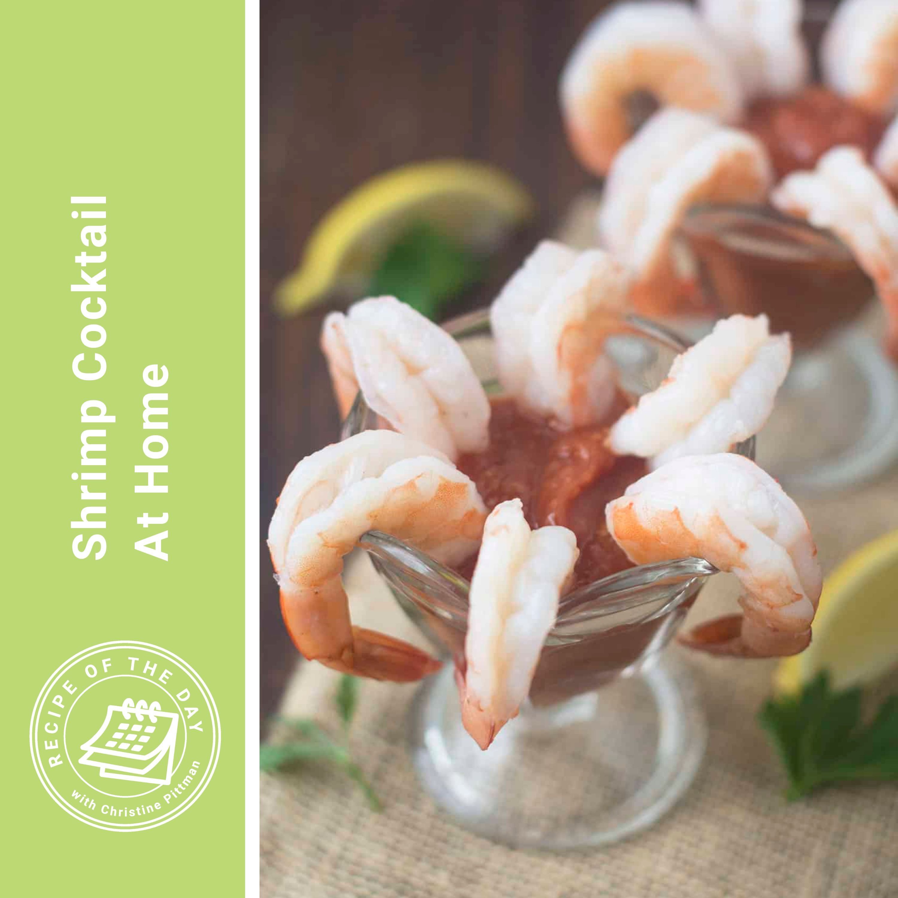 ⁣Shrimp Cocktail At Home