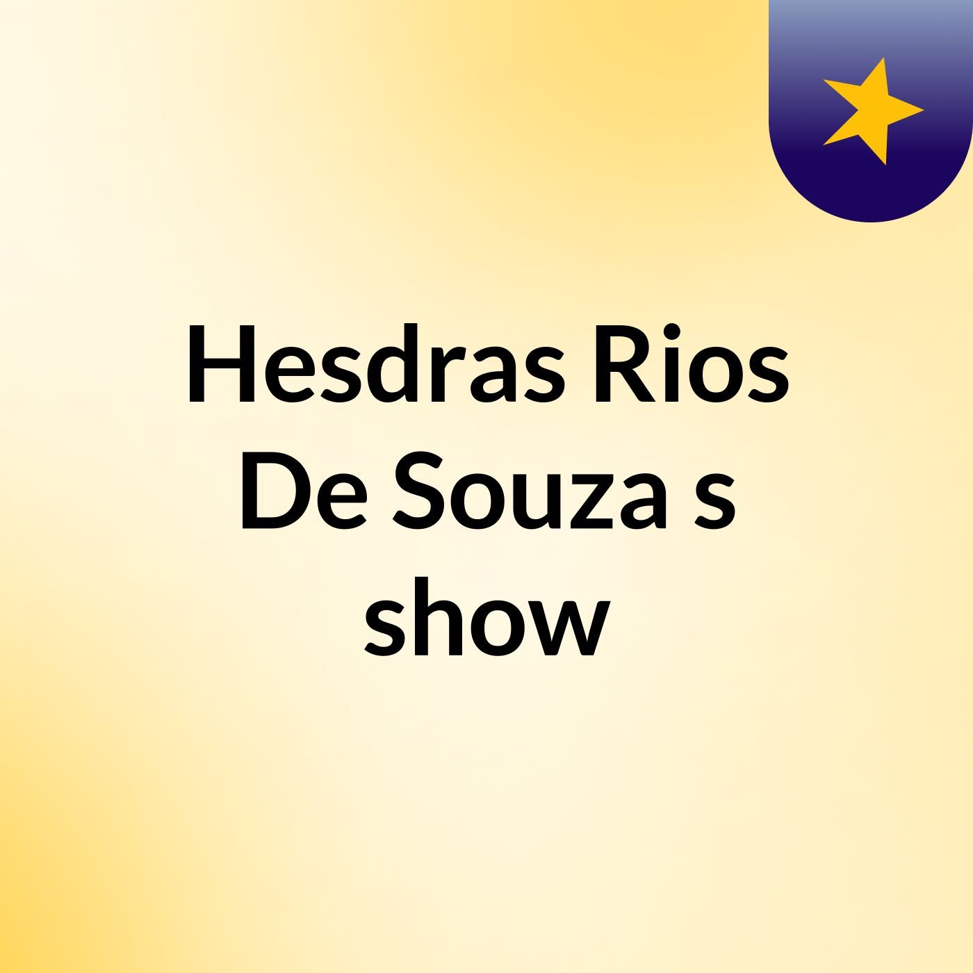 Hesdras Rios De Souza's show 