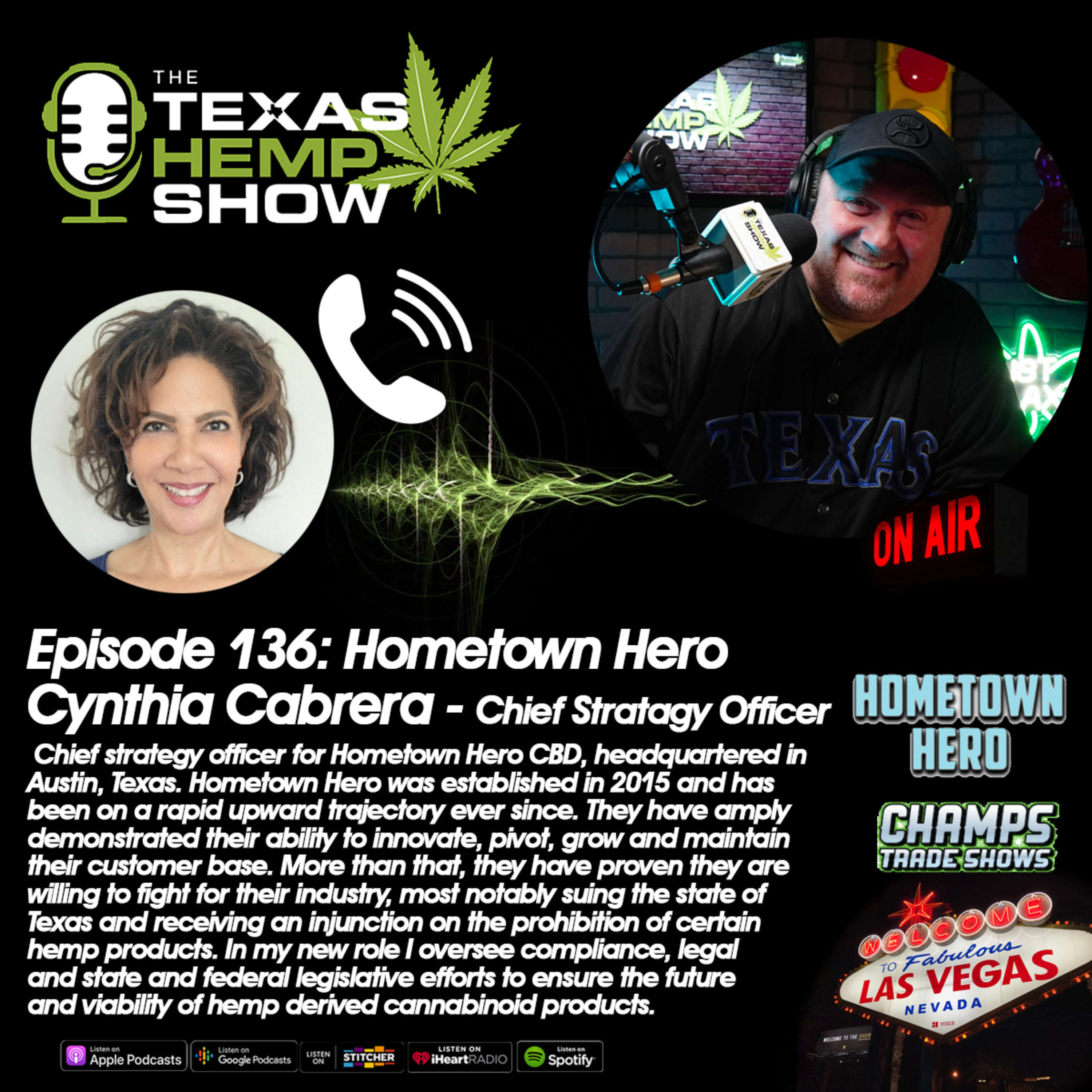 Episode # 136 - Hometown Hero Cynthia Cabrera