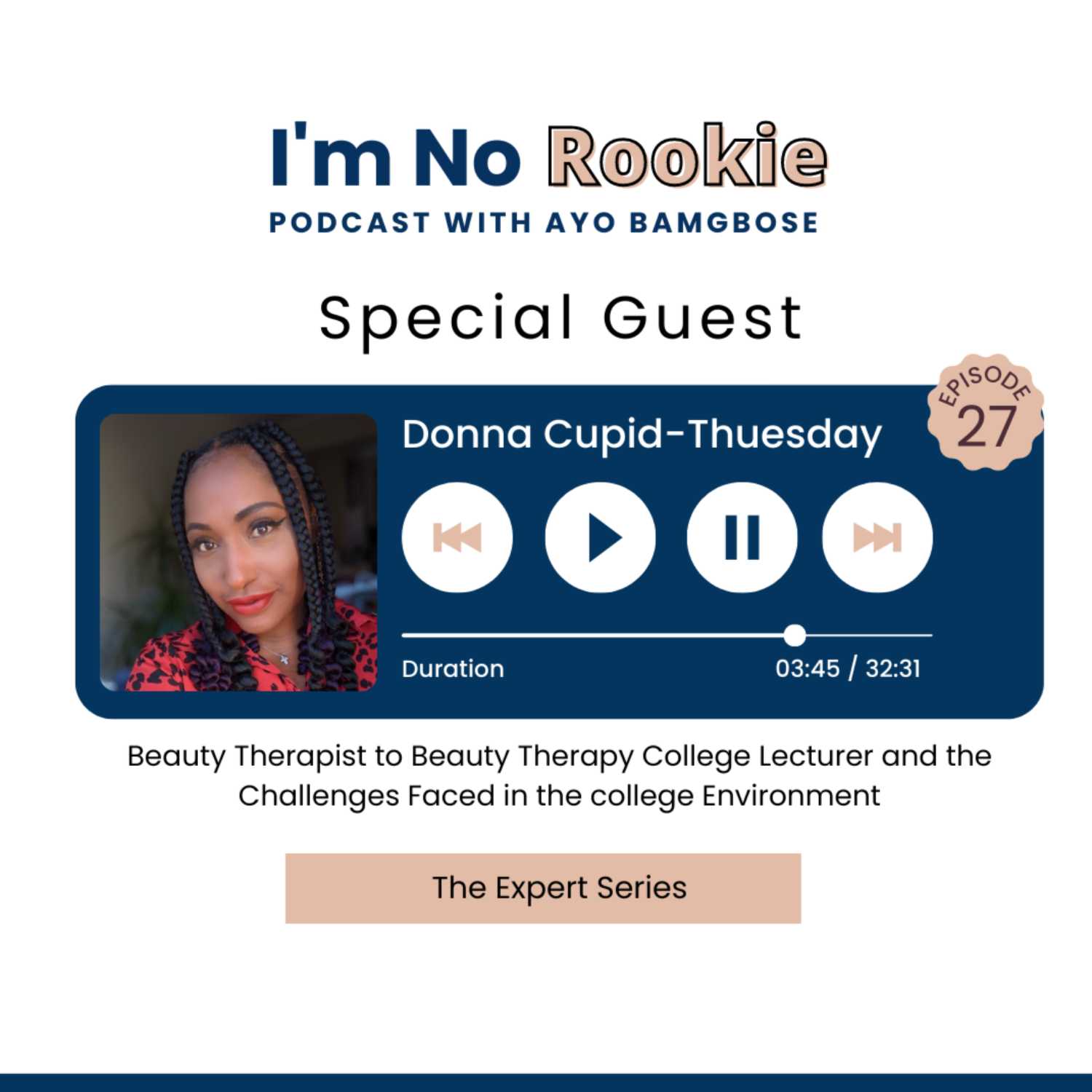 #27 Expert Series with Donna Cupid-Thuesday