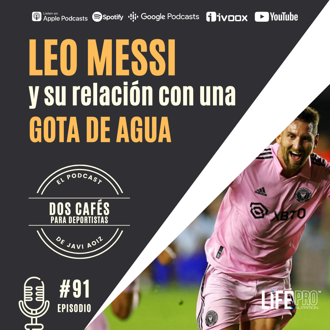 LEO MESSI y su relación con una GOTA de AGUA