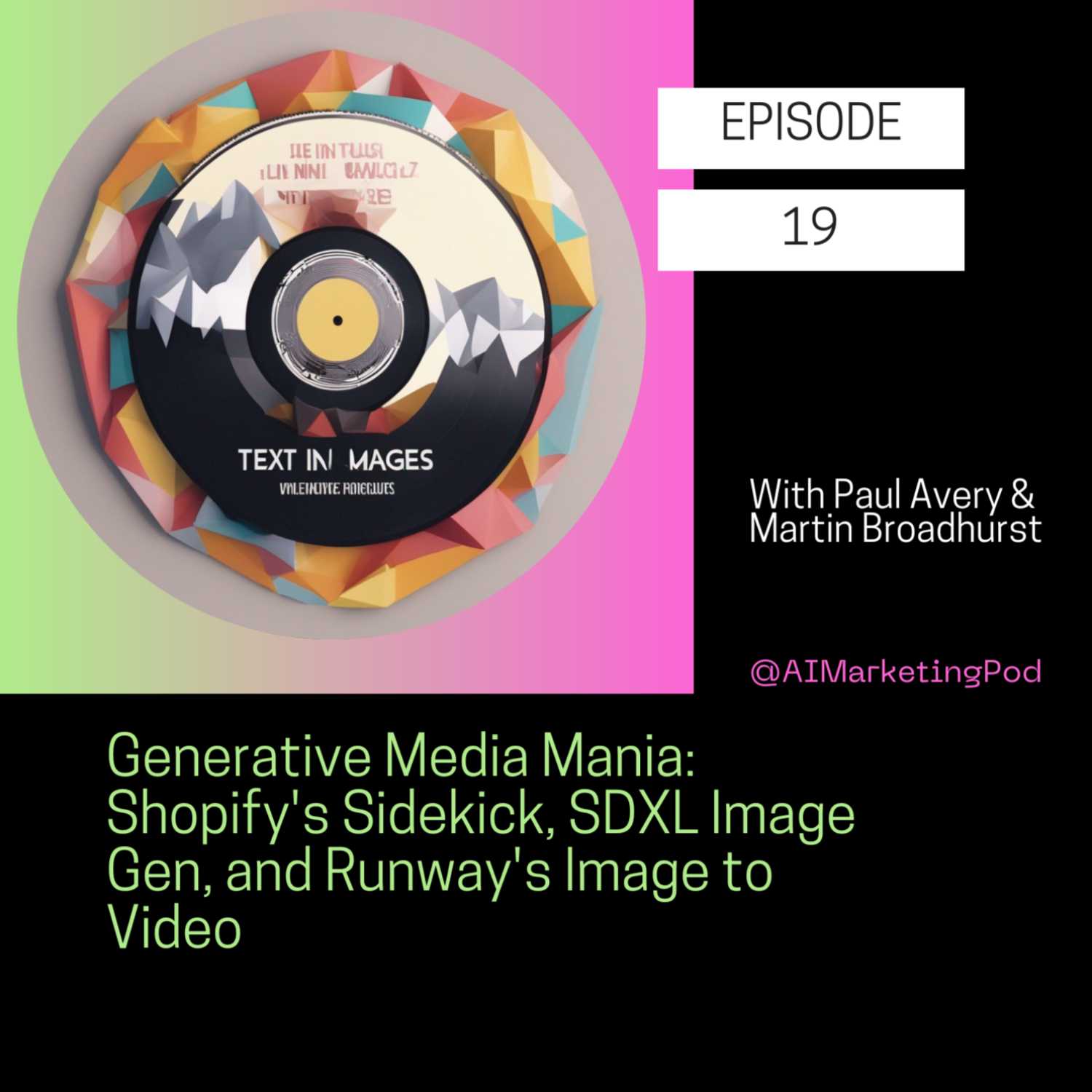 Generative Media Mania: Shopify's Sidekick, SDXL Image Gen, and Runway's Image to Video