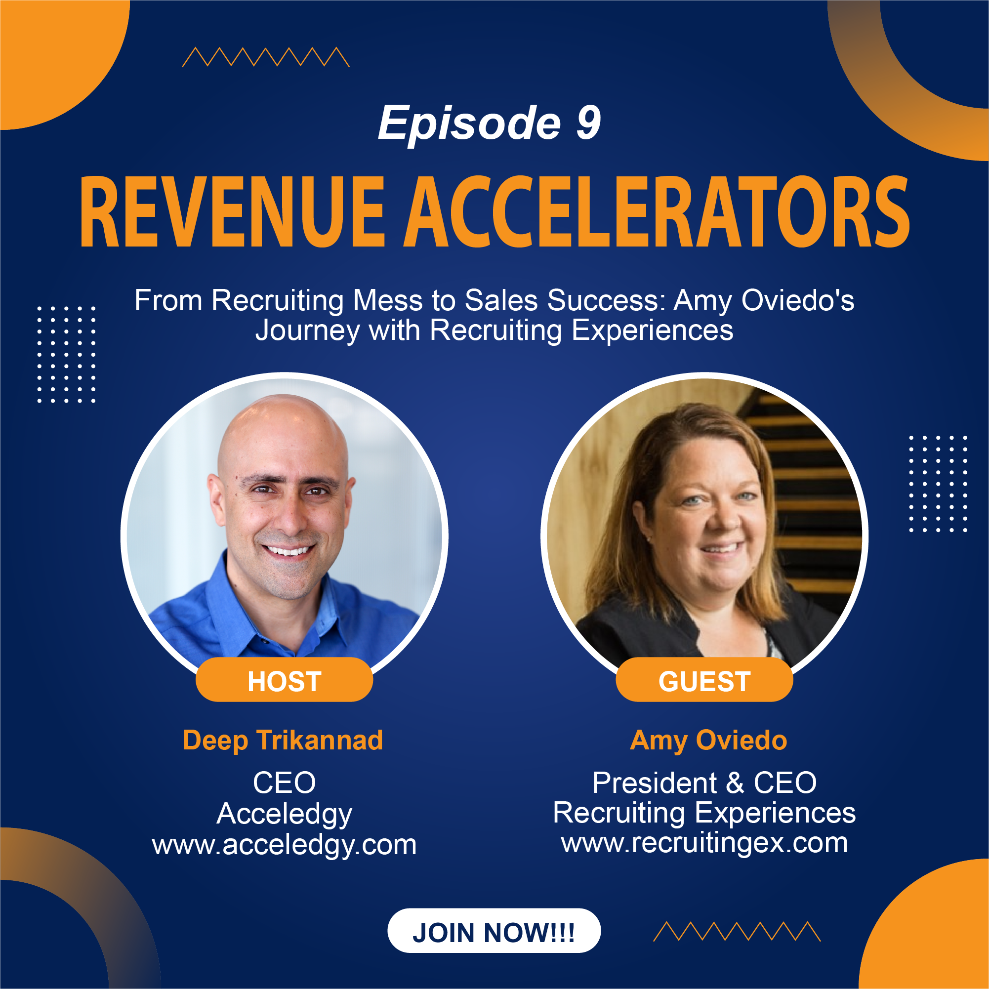 From Recruiting Mess to Sales Success: Amy Oviedo's Journey with Recruiting Experiences