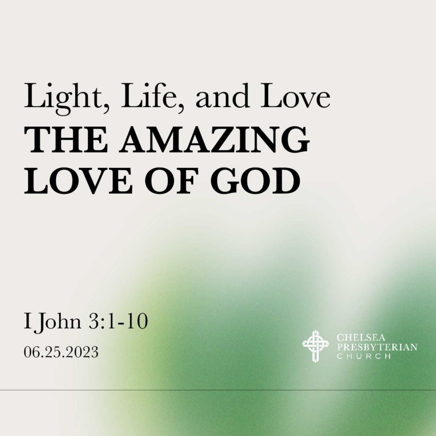 The Amazing Love of God