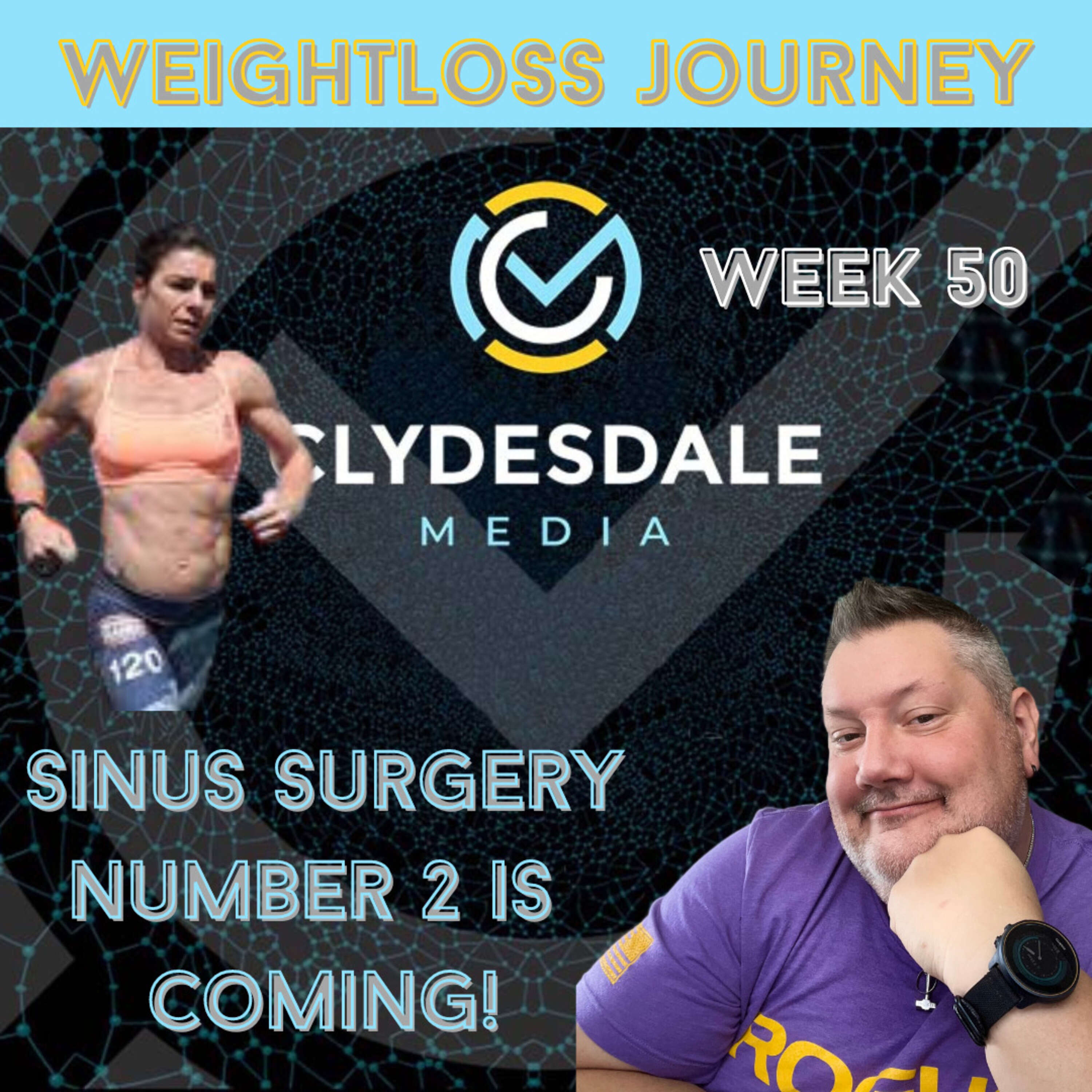 ⁣Clydesdale Media Weight Loss Journey - Full Blown Sinus Infection is Back and Surgery #2 on the Way