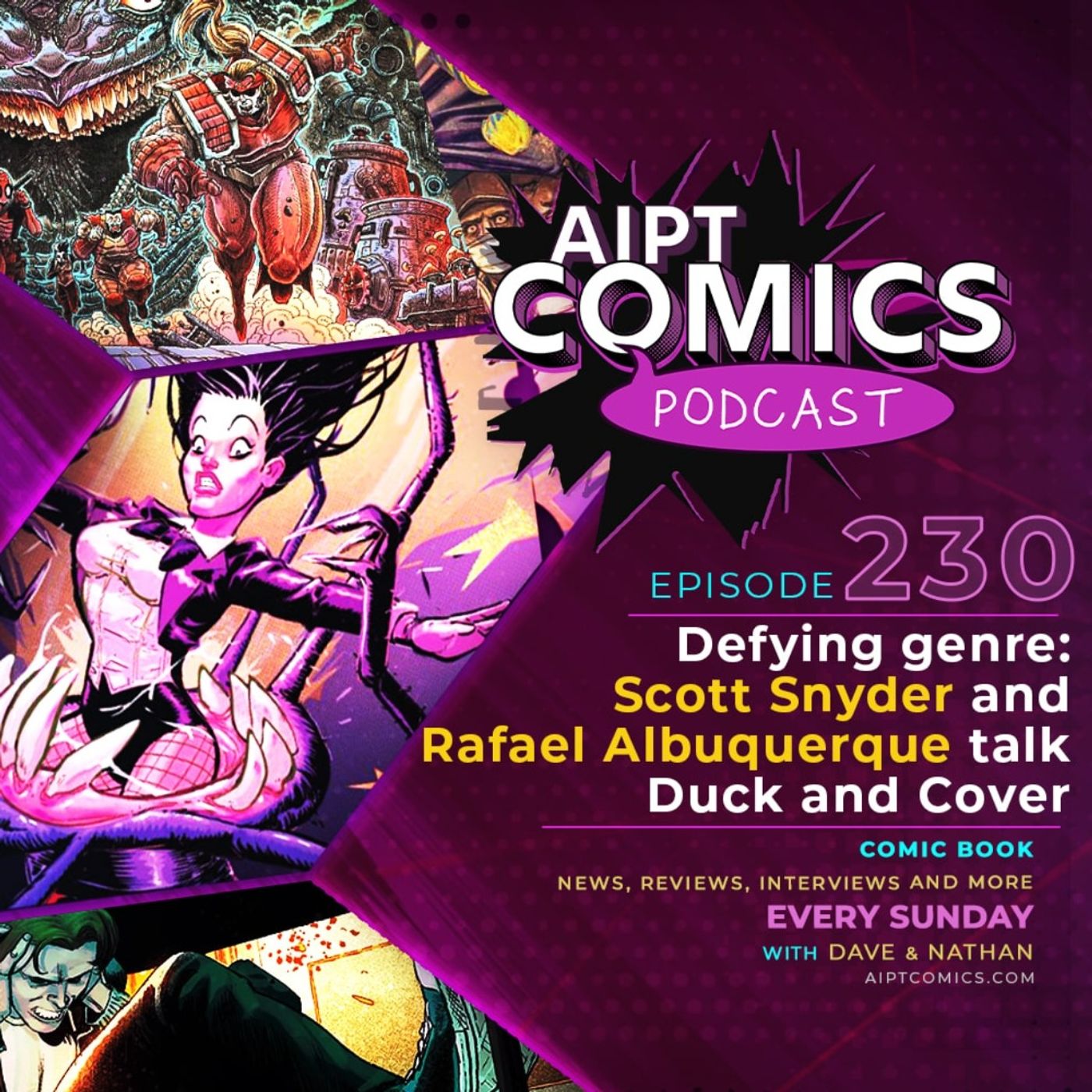 Defying genre: Scott Snyder and Rafael Albuquerque talk ‘Duck and Cover’