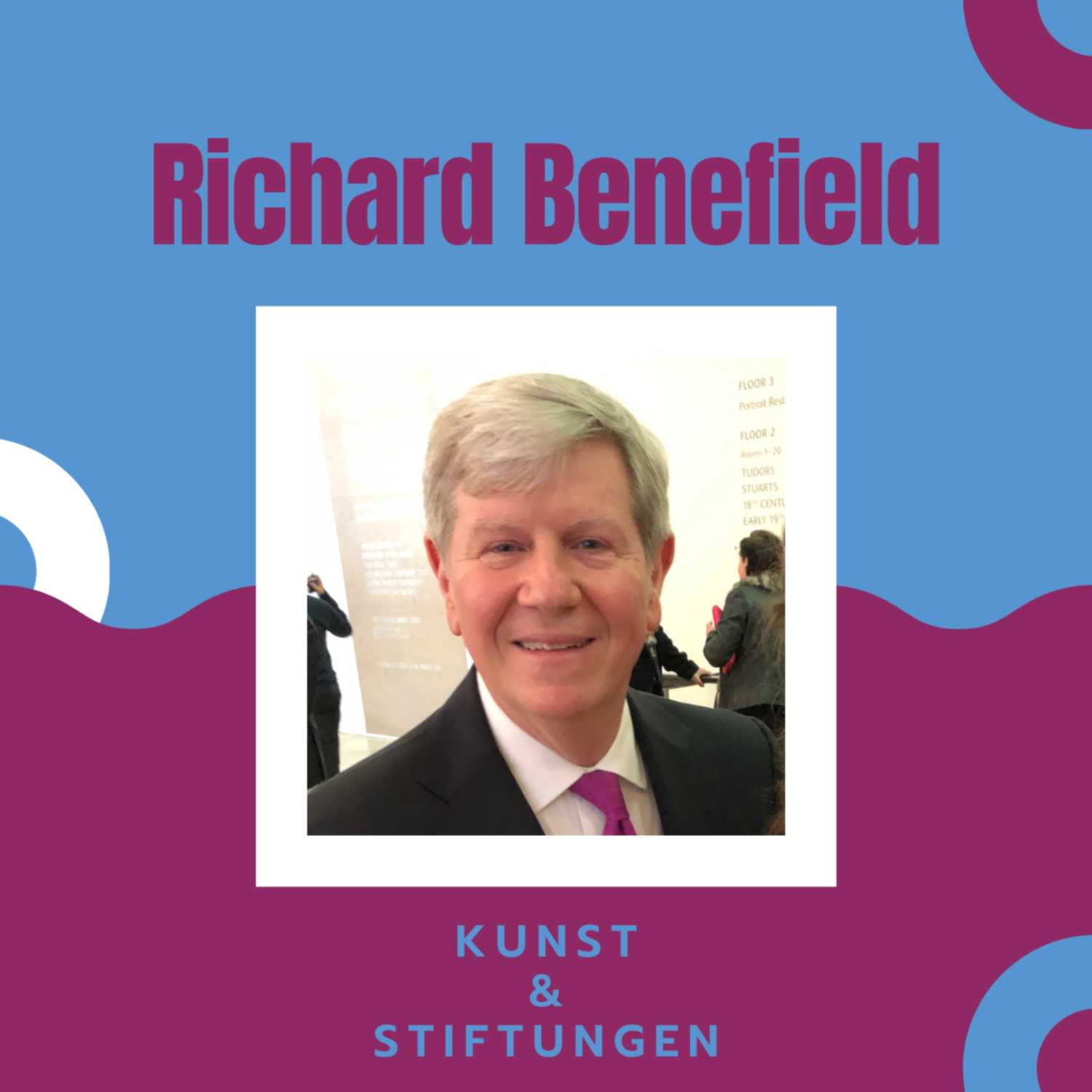 ⁣Kunst & Stiftungen mit Richard Benefield (engl.)