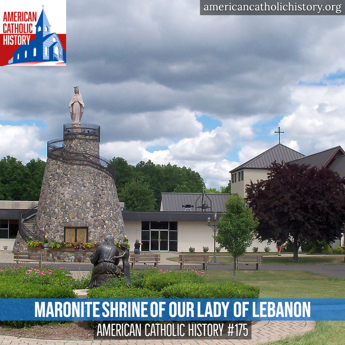 ⁣Maronite Shrine of Our Lady of Lebanon