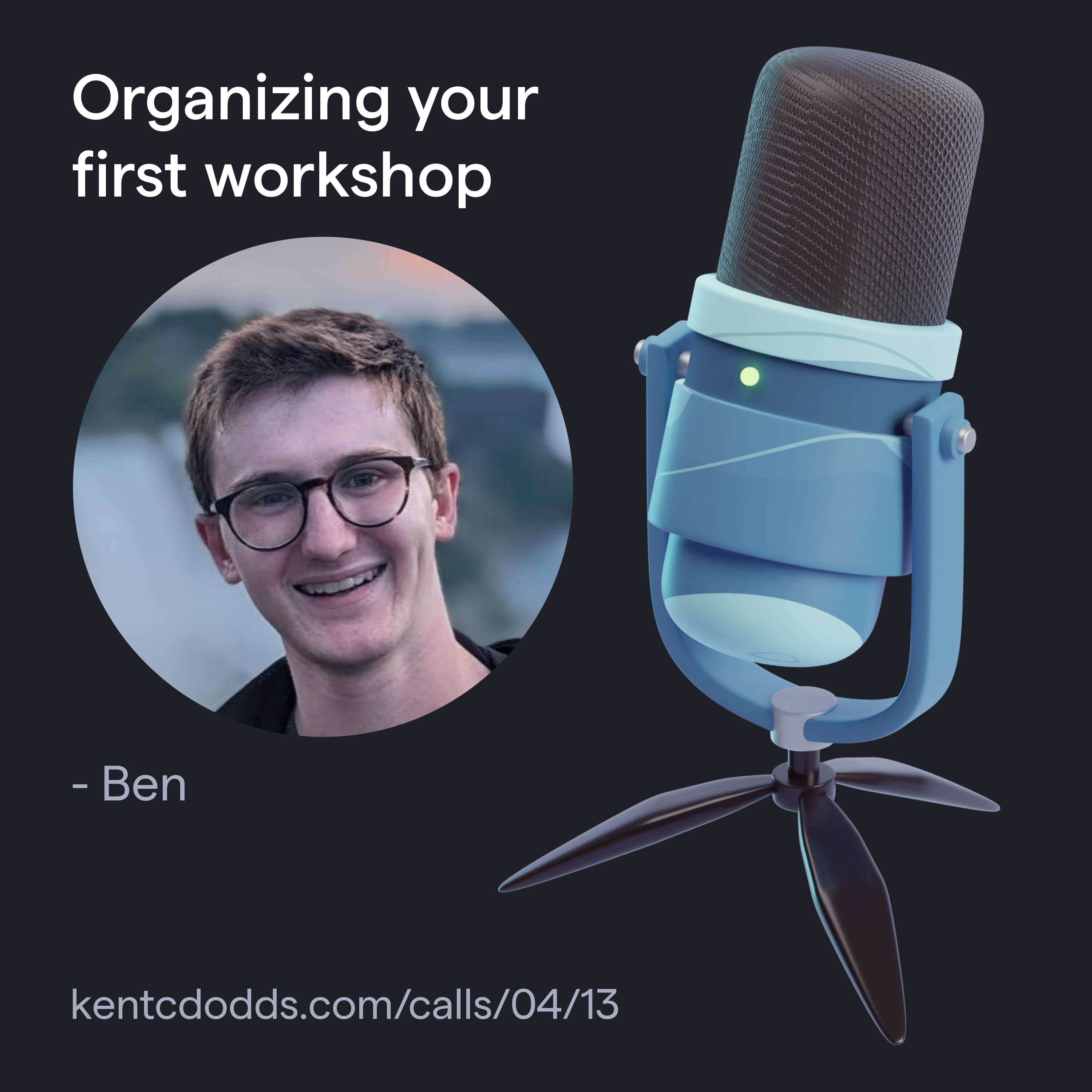 Organizing your first workshop