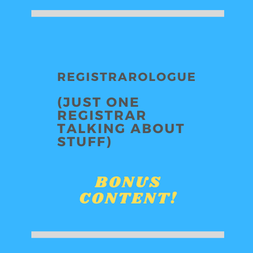 Registrarologue #5: Bonus content – Too Much Information?