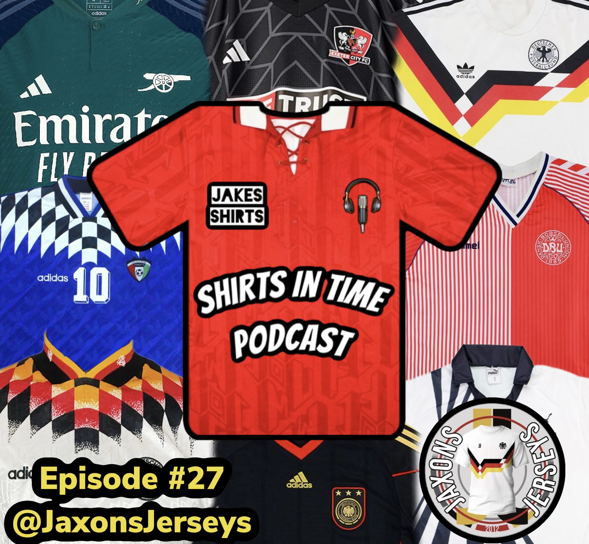 ⁣#27 (@JaxonsJerseys) - Italia 90 & What Is The Best Shirt Template Ever?