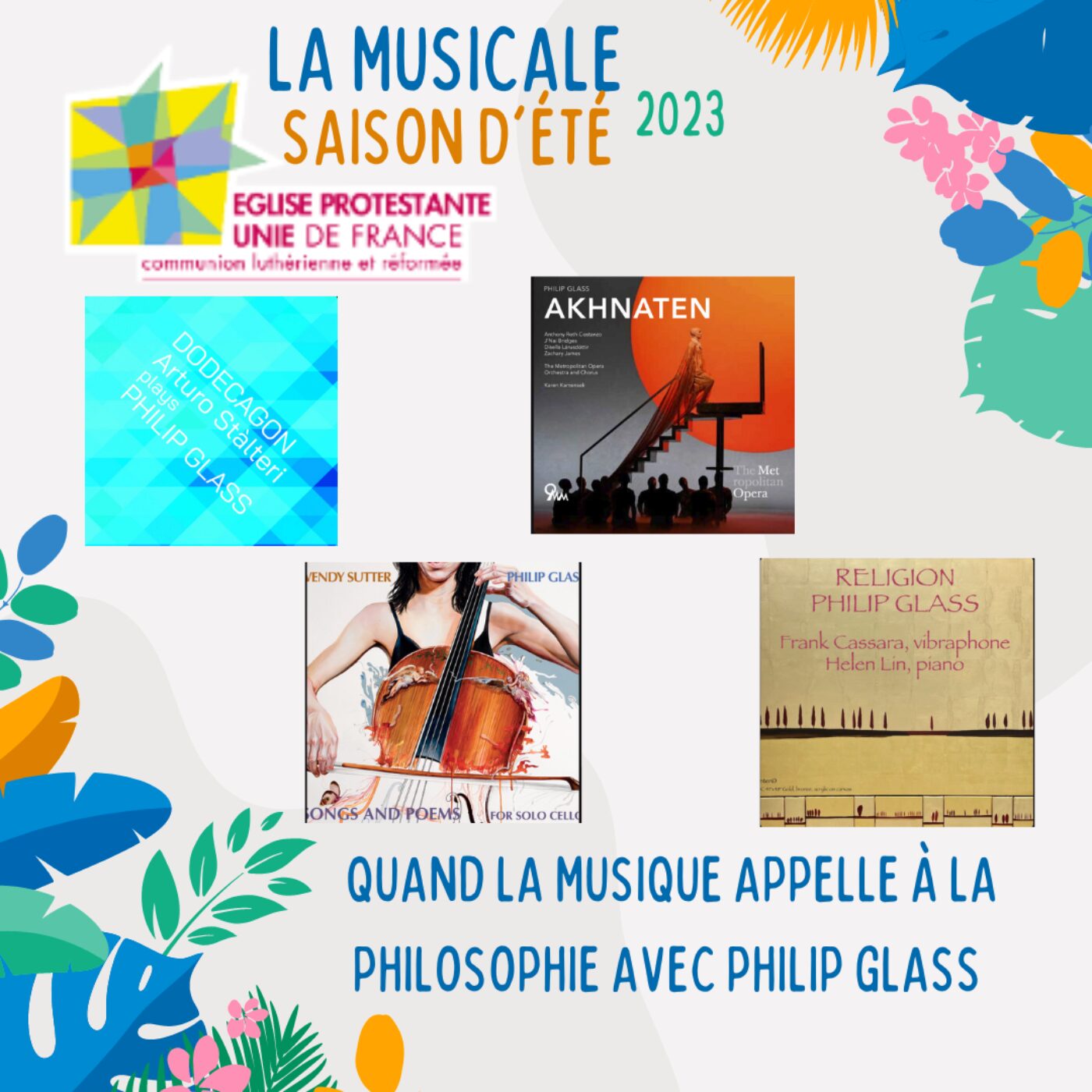 ⁣Quand la musique appelle à la philosophie avec Philip Glass