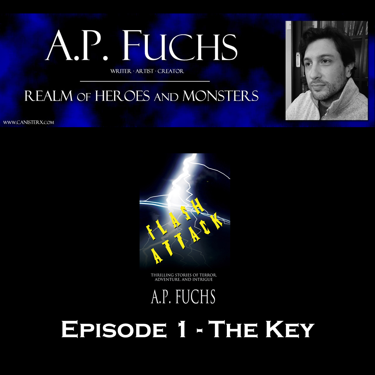 REALM OF HEROES AND MONSTERS: STORY TIME with A.P. FUCHS Podcast: S01EP01