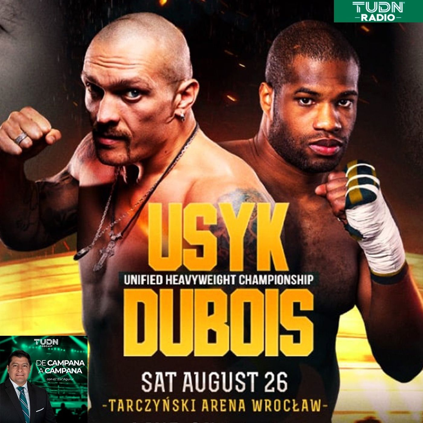 Dubois, busca dar la campana ante Usyk!