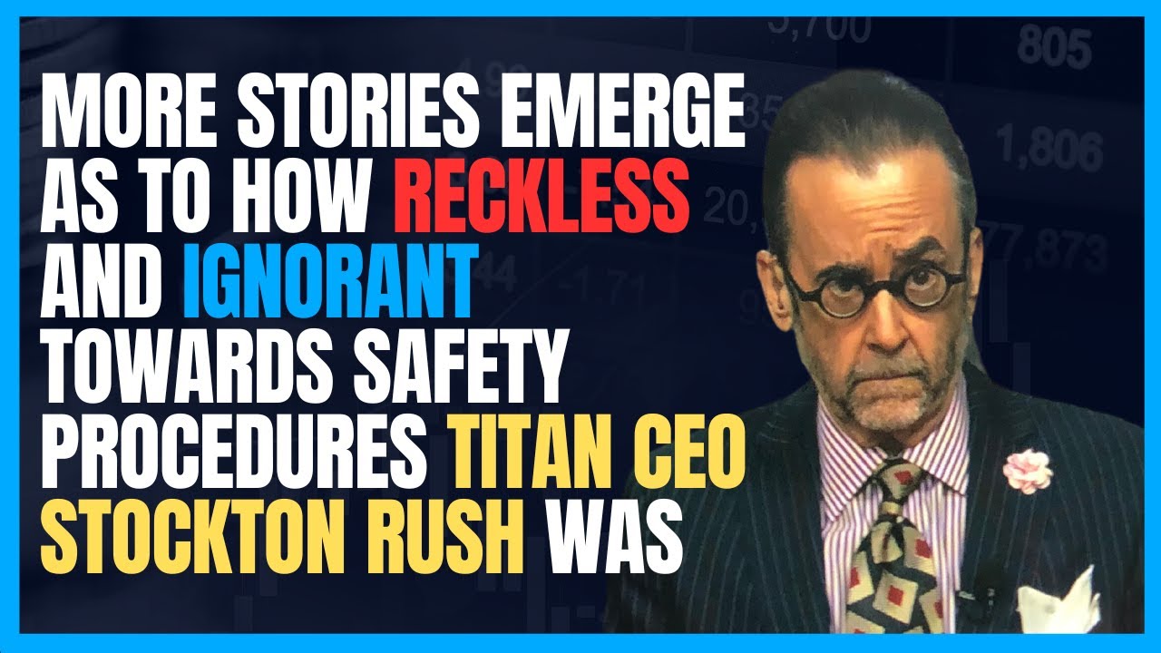 ⁣More Stories Emerge Now As to How Reckless and Dangerous Titan CEO Stock Rush Was