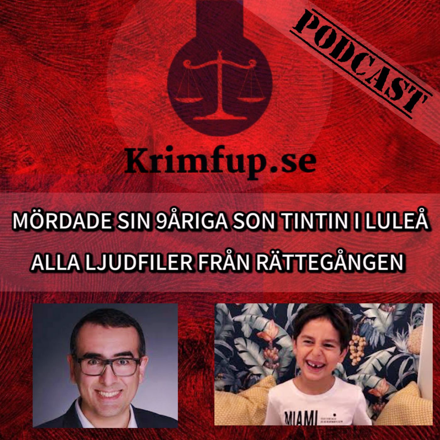 ⁣Ljudfiler från rättegången i Luleå om mordet på 8åriga Tintin  -Sanam (Mamma) - Målsägande