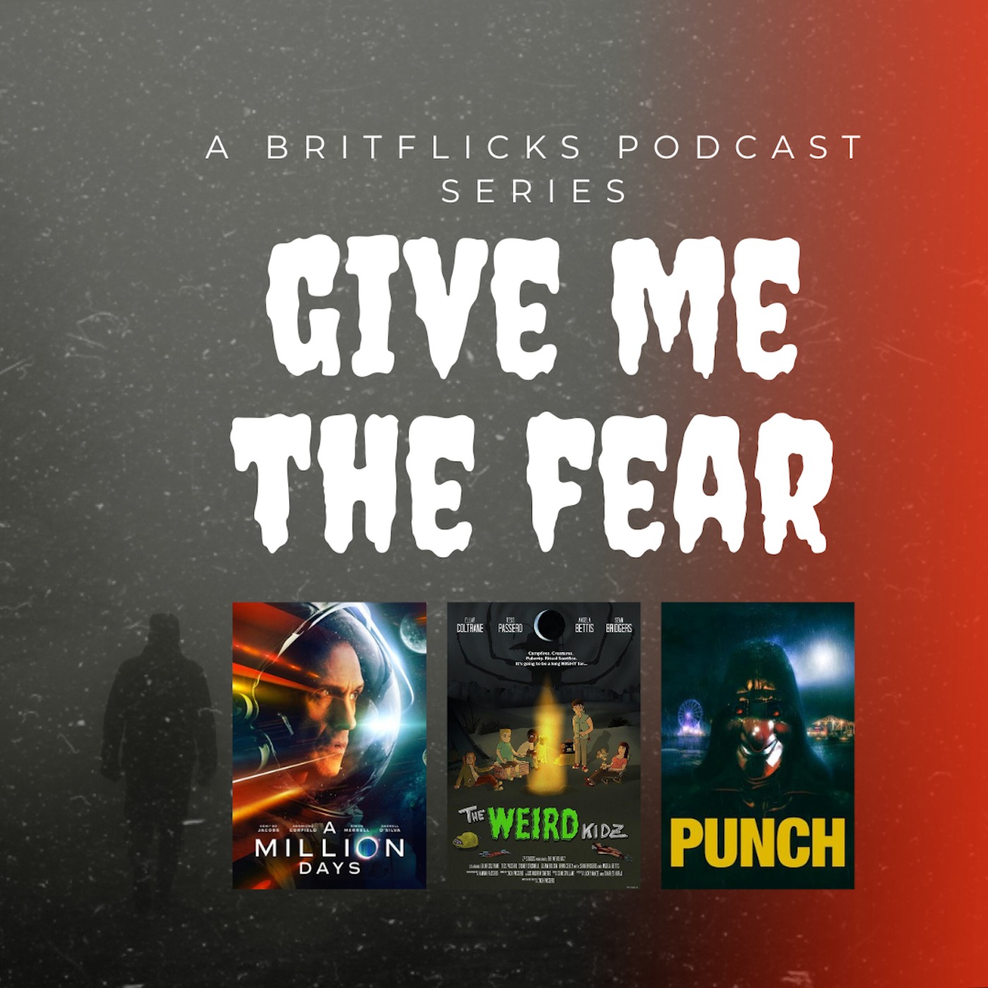 EP008 GIVE ME THE FEAR – How to make a horror film with A MILLION DAYS (Mitch Jenkins), THE WEIRD KIDZ (Zach Passero) & PUNCH (Andy Edwards)