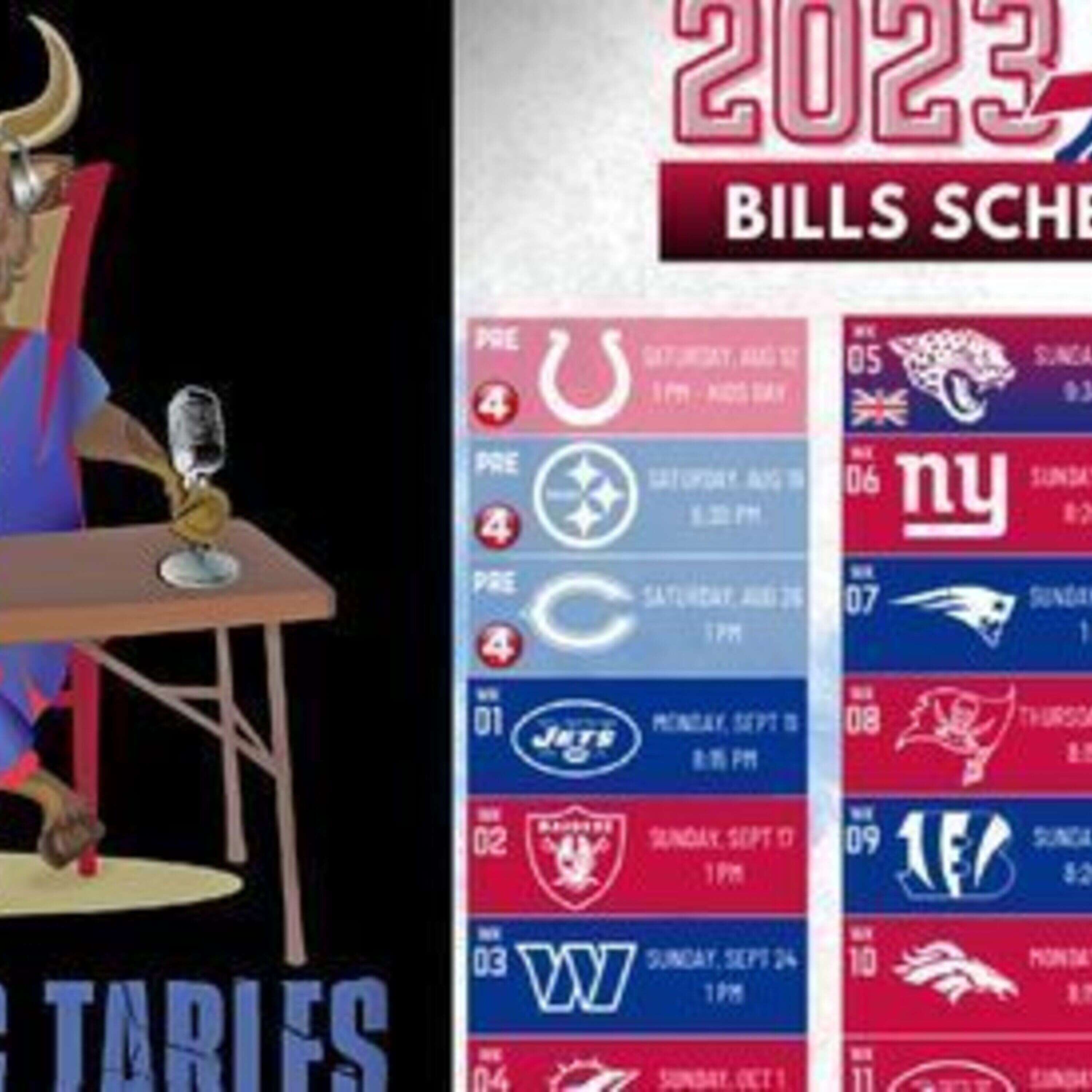 Bills 2023 Season Finally Here | Breaking Tables: