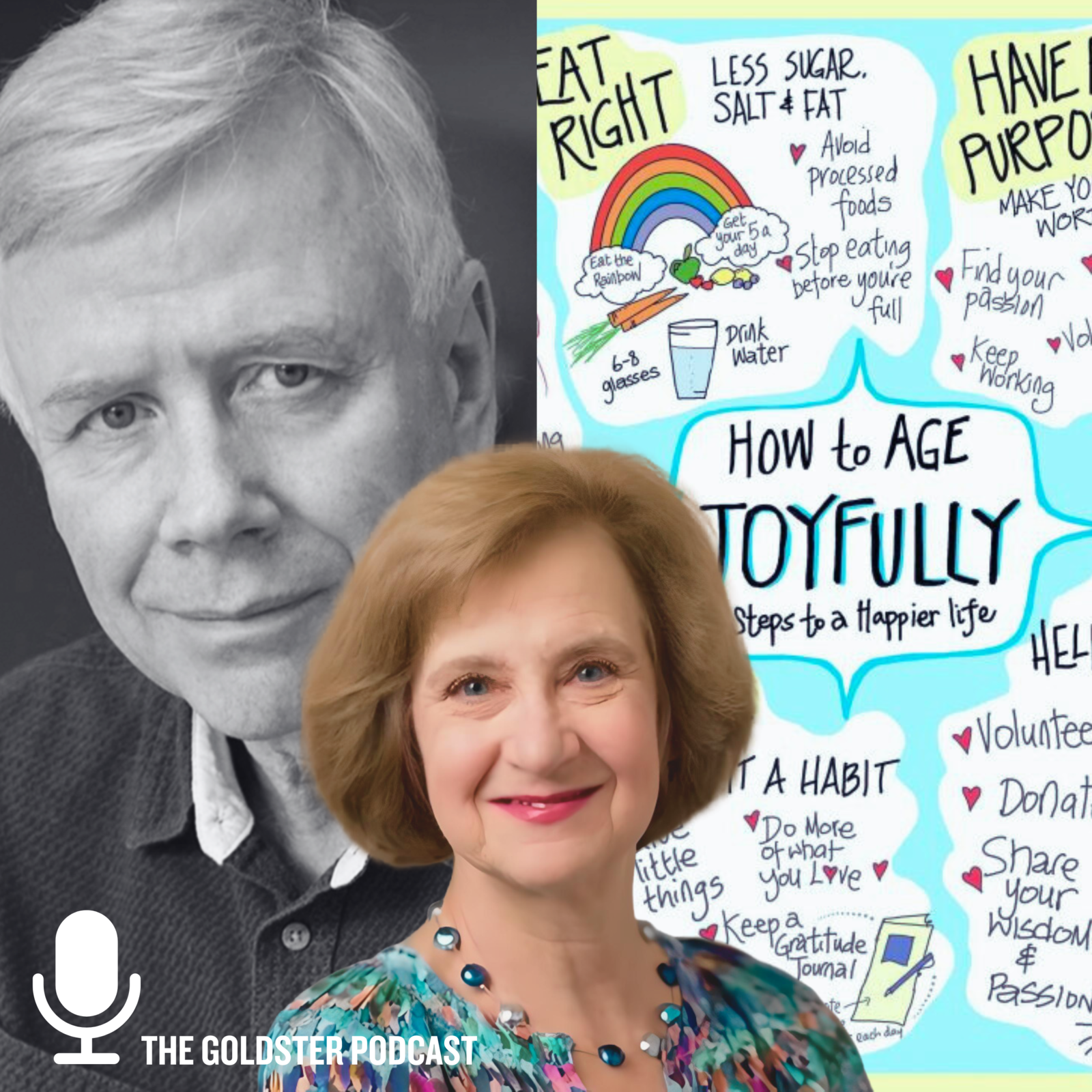 Maggy Pigott and Humphrey Hawksley - The Goldster Inside Story Podcast