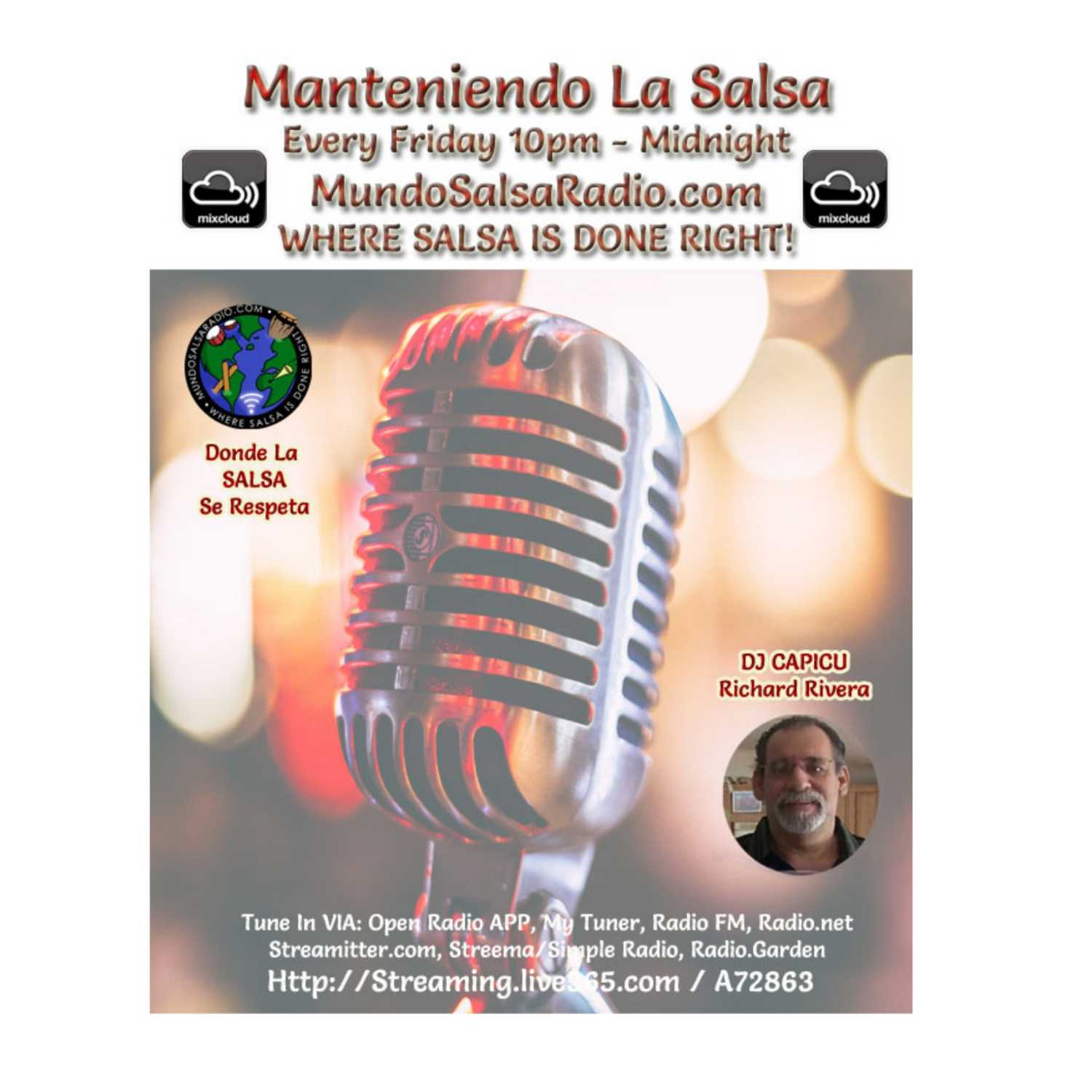 ⁣Manteniendo La Salsa DJ Capicu 08-25-23 MLS#243MSR#275 Como Yo Mantengo La Salsa