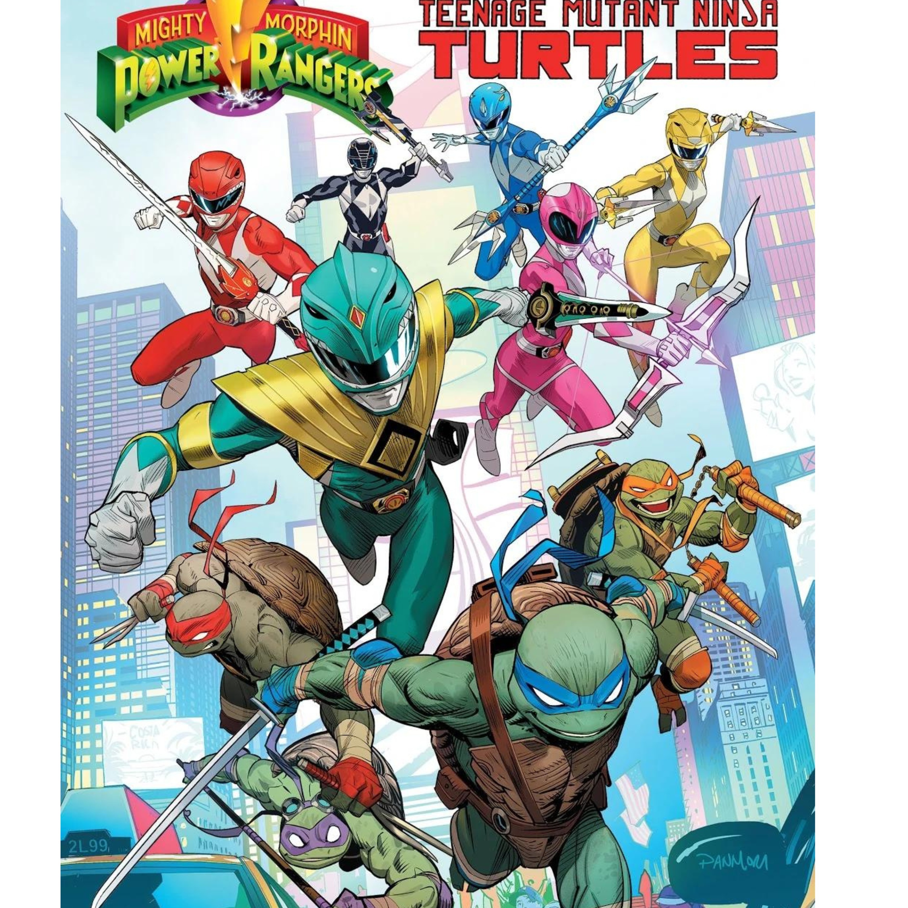 Mighty Morphin Power Rangers - Teenage Mutant Ninja Turtles Chapter 1