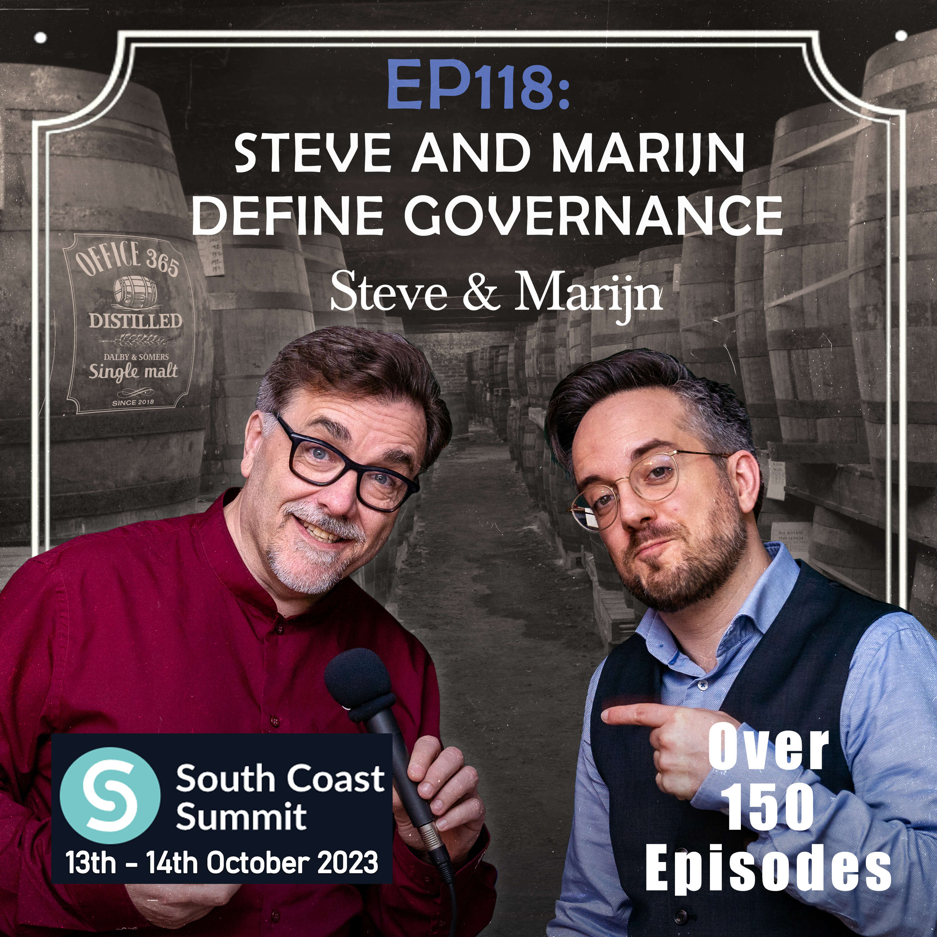 ⁣EP118:	Steve and Marijn Define Governance