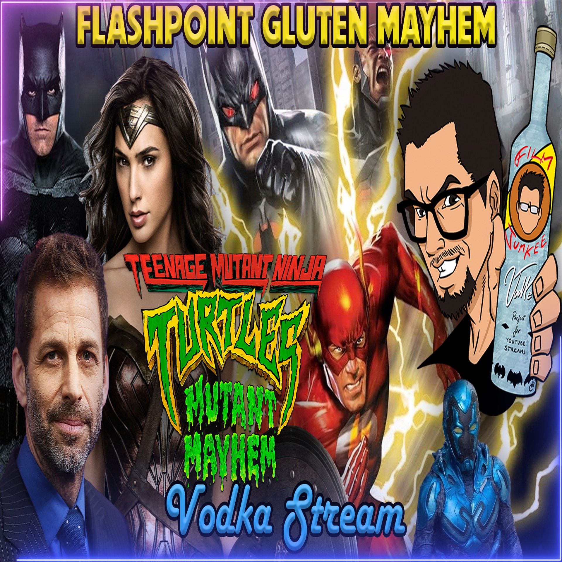 Wonder Woman 3, Batfleck, Zack Snyder Flashpoint, and Mutant Mayhem - Vodka Stream