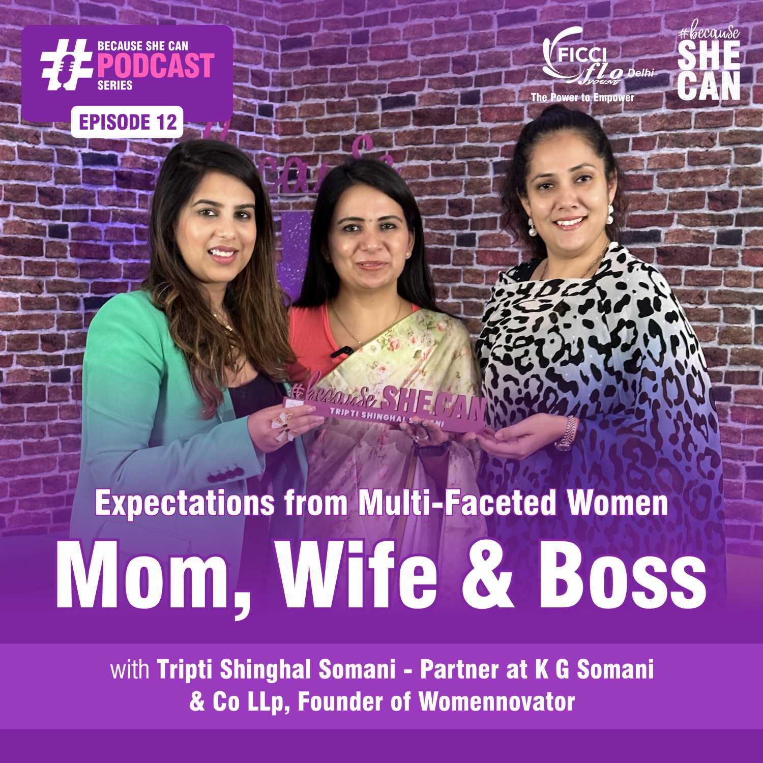 Tripti Shinghal Somani on Women Empowerment & Community support | #becauseshecan #podcast ep 12