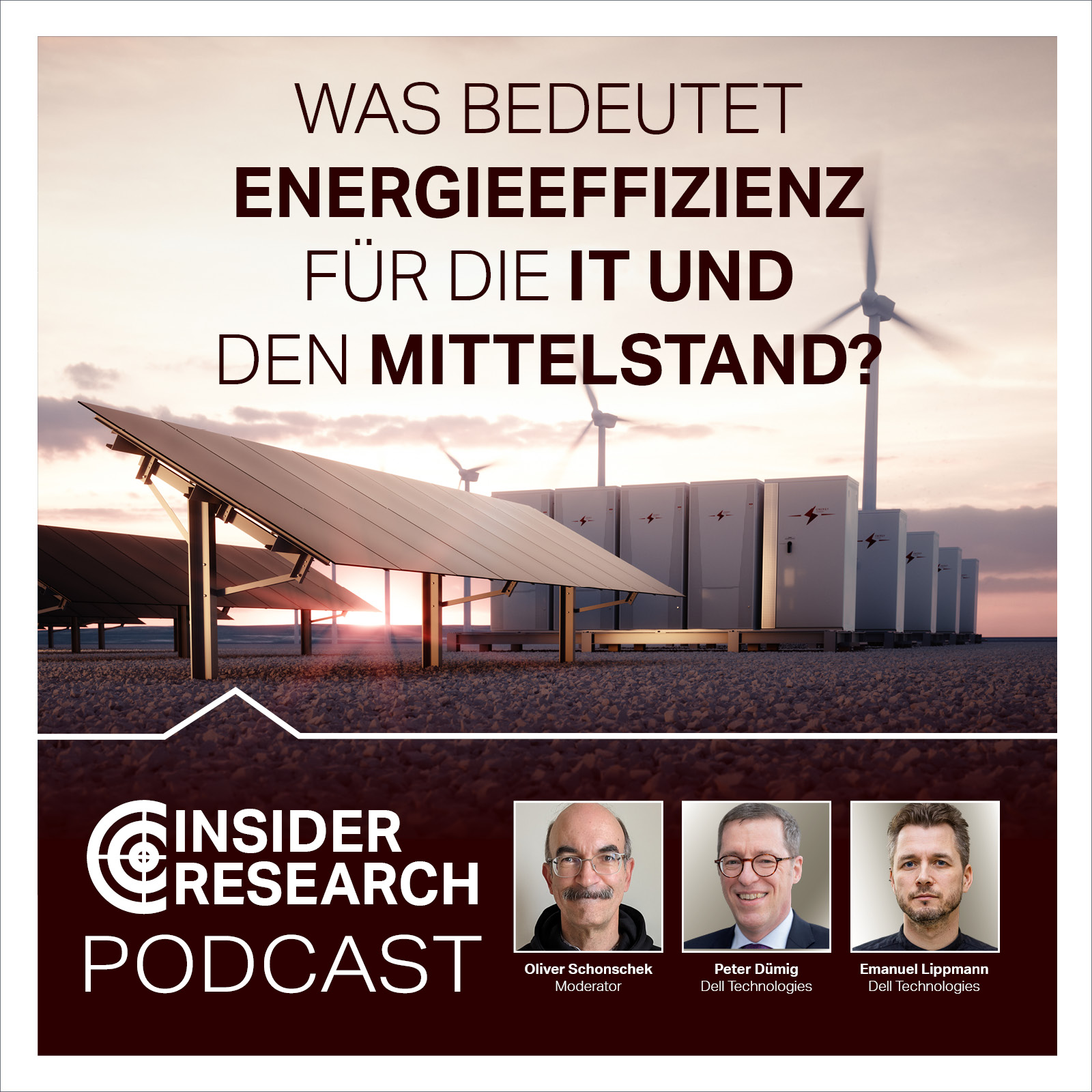 Was bedeutet Energieeffizienz für die IT und den Mittelstand?, mit Emanuel Lippmann und Peter Dümig von Dell Technologies