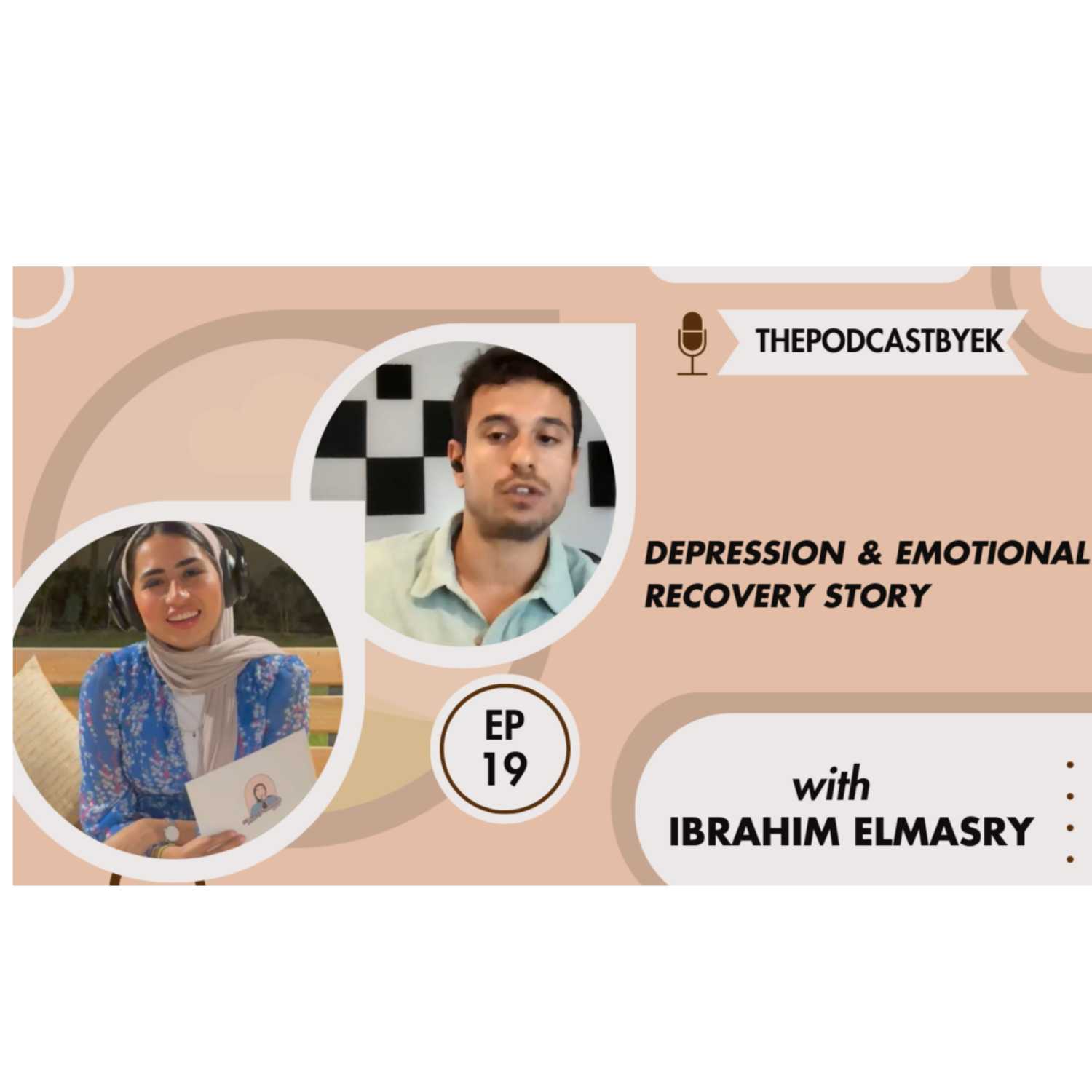 ⁣#ThePodcastbyEK EP19| Depression & Emotional healing Story with Ibrahim ElMasry #humanstories