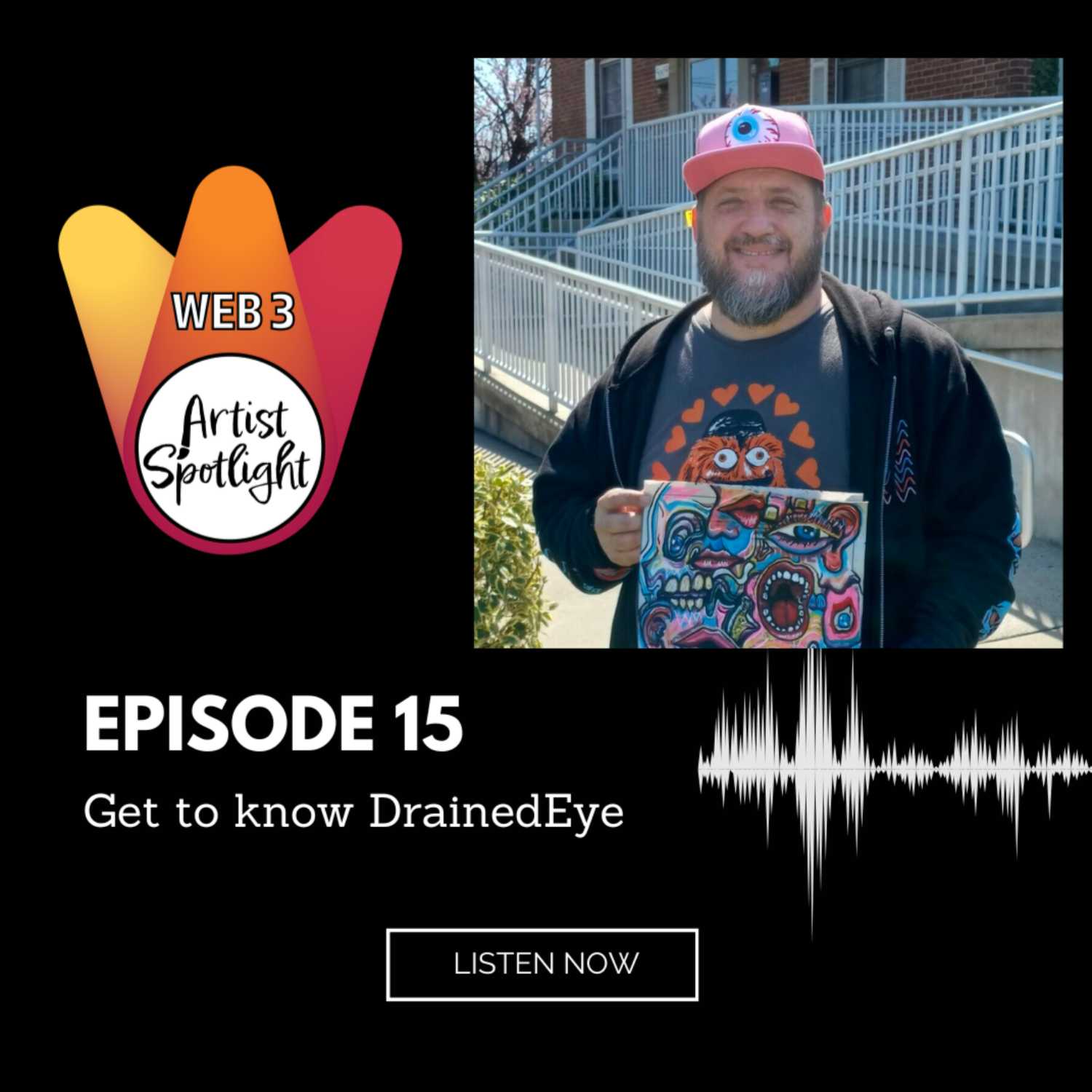 Web 3 Artist Spotlight: Get to know DrainedEye! (Episode 15)