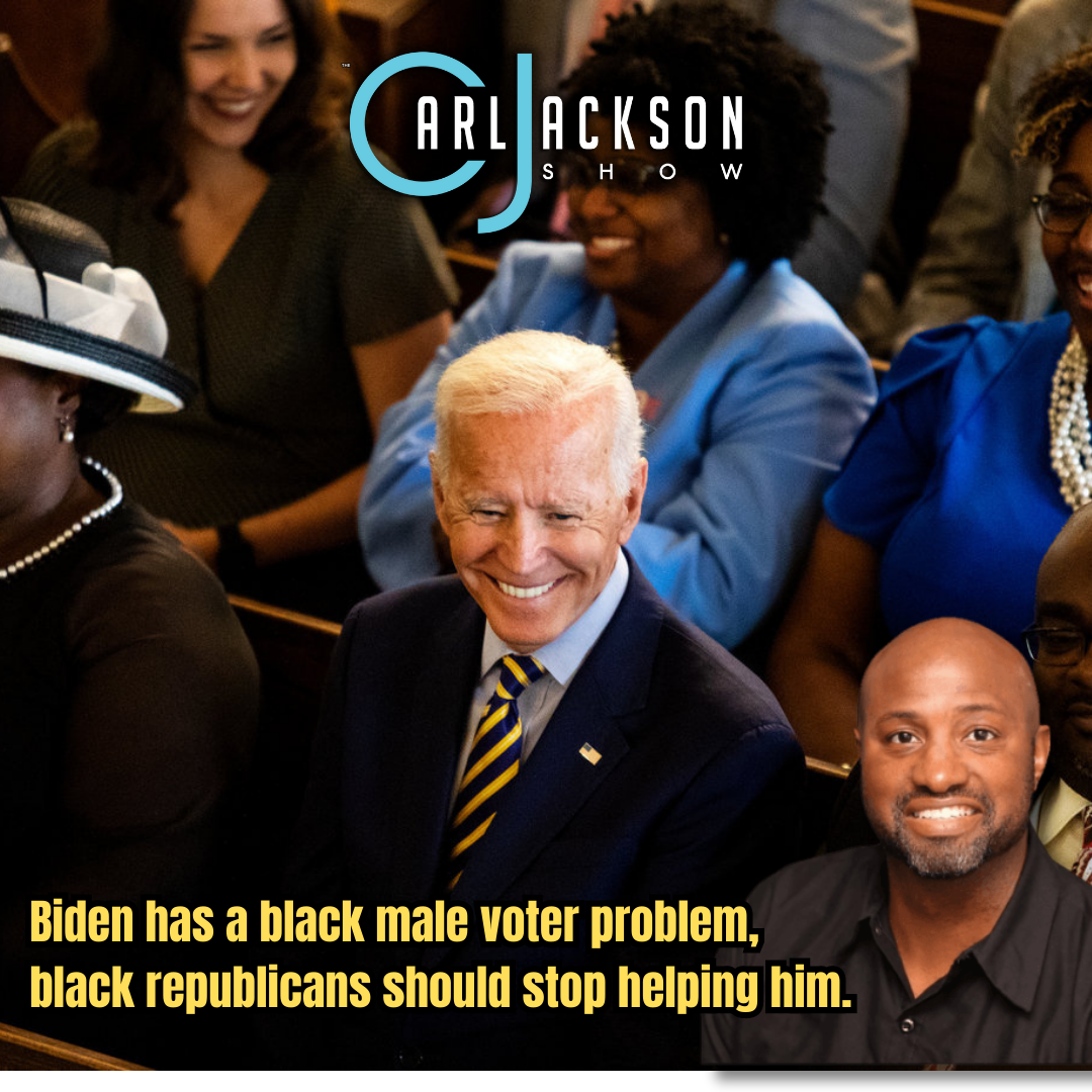 Title: Biden has a black male voter problem, black republicans should stop helping him.