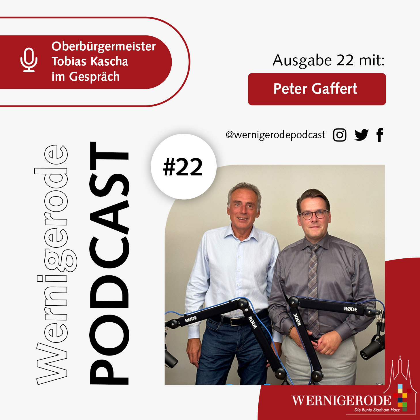 Wernigerode Podcast - Oberbürgermeister Tobias Kascha im Gespräch #22