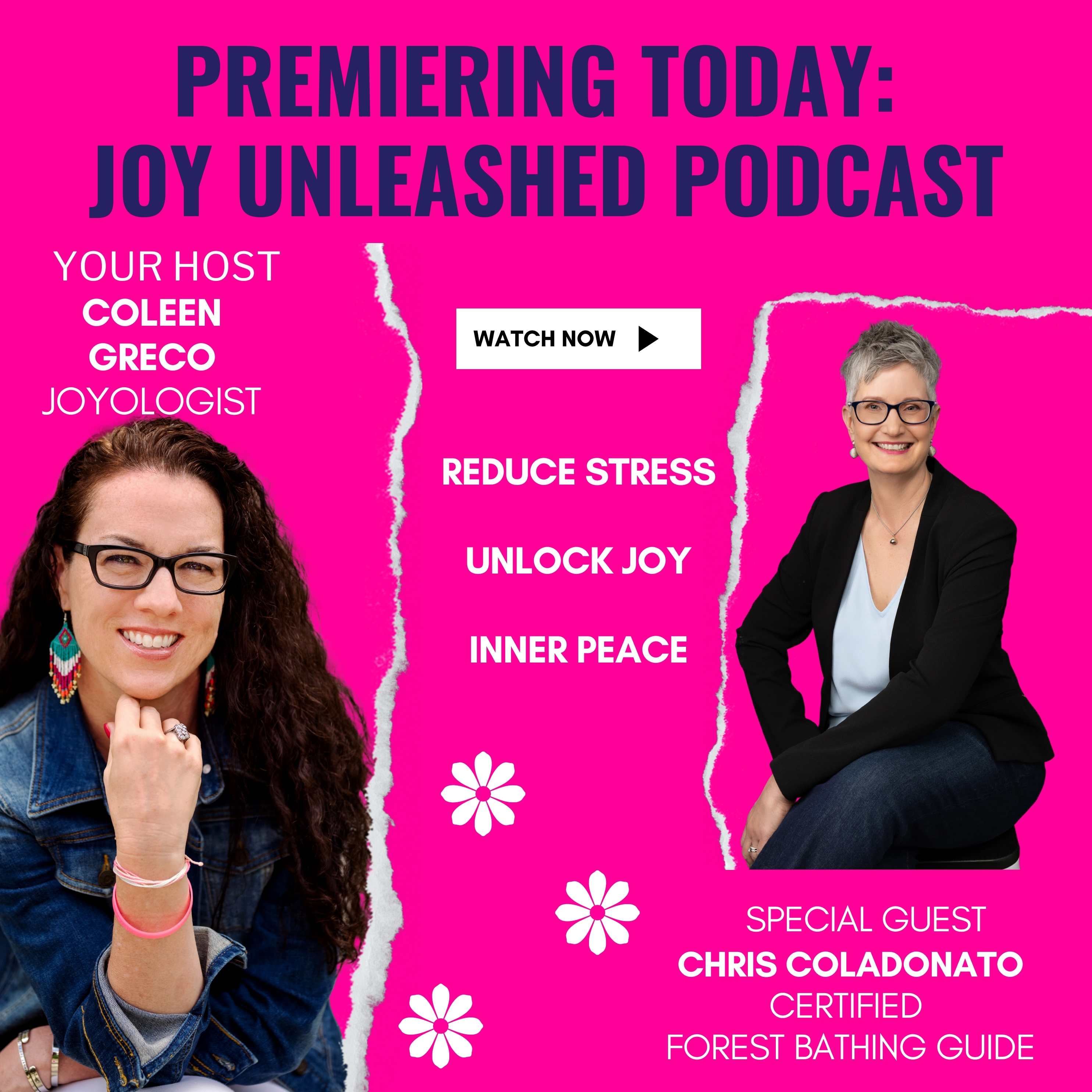 Joy Unleashed: Awaken Your Senses and Reduce Stress