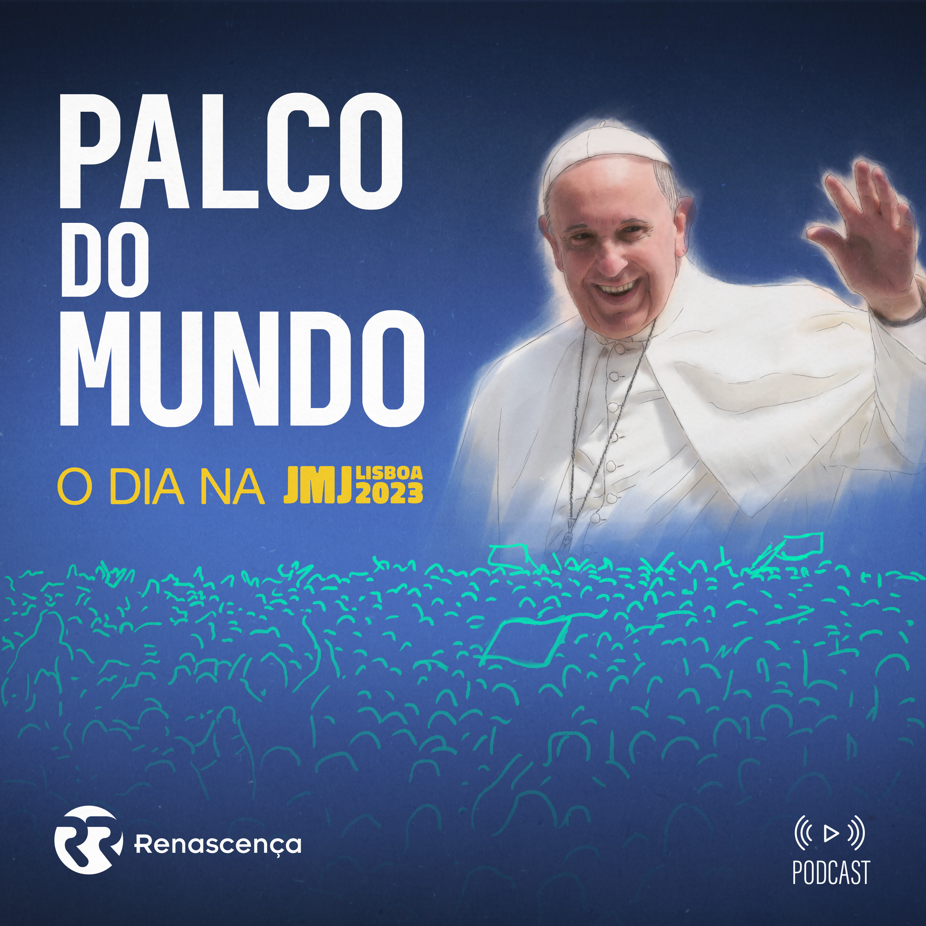 Palco do Mundo. Papa Francisco chegou e escutou vítimas de abuso