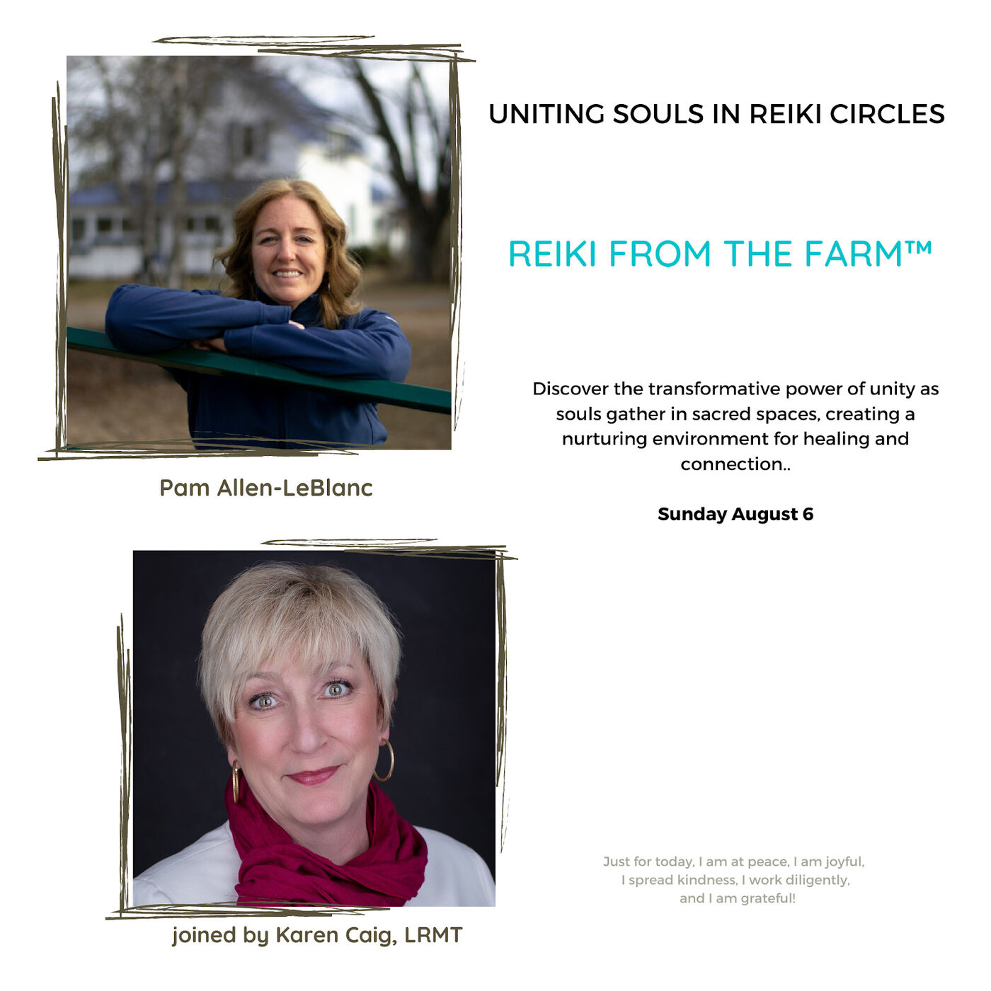 Uniting Souls in Reiki Circles - with Karen Caig, LRMT