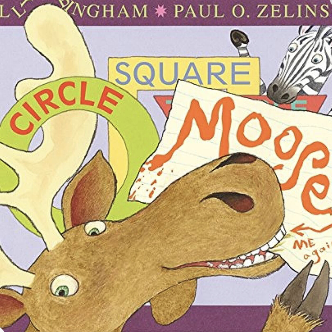 Circle Square Moose by Kelly Bingham