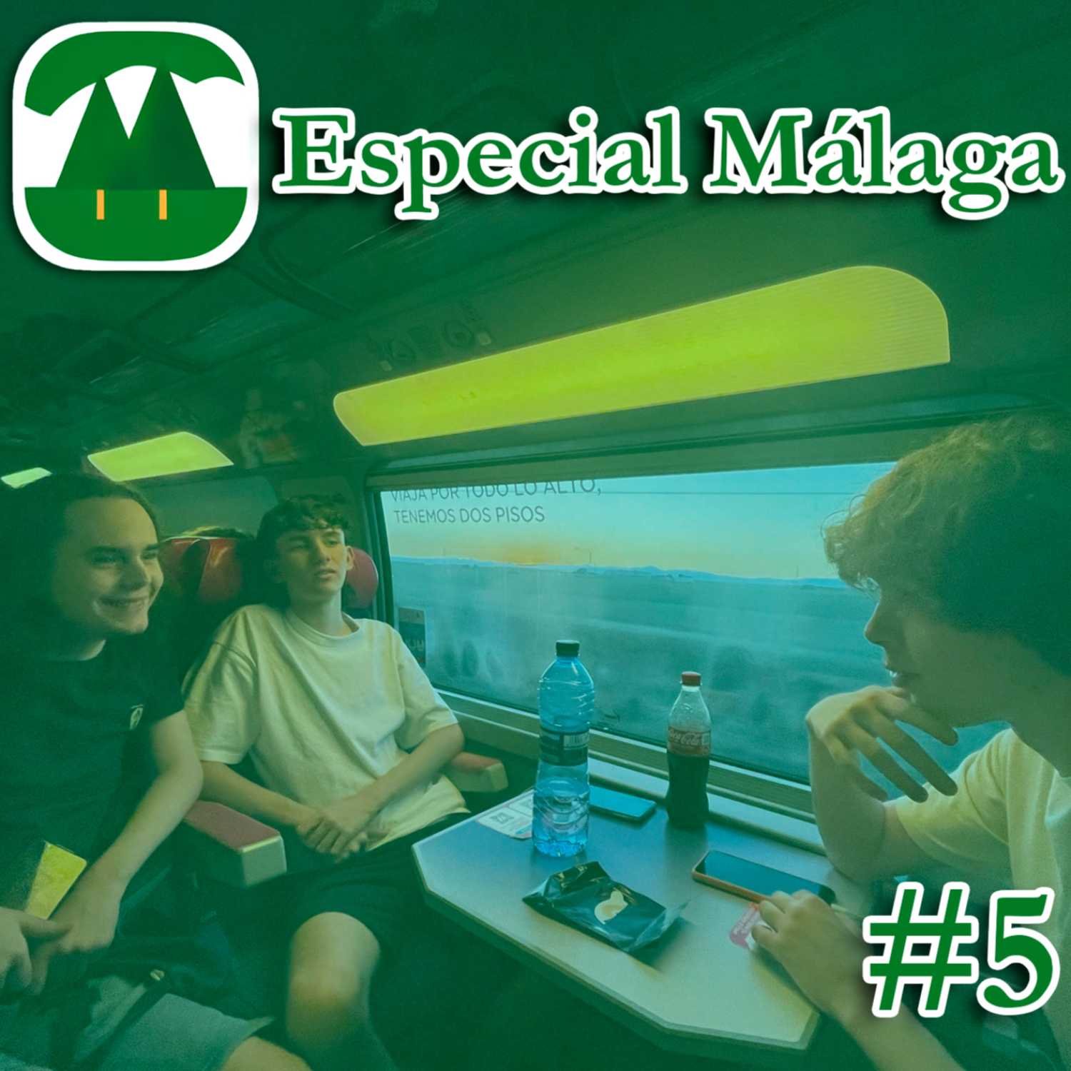 ⁣ESPECIAL MÁLAGA | Charla en el tren con Javi, Denis y Chus volviendo a Barcelona | Episodio 5