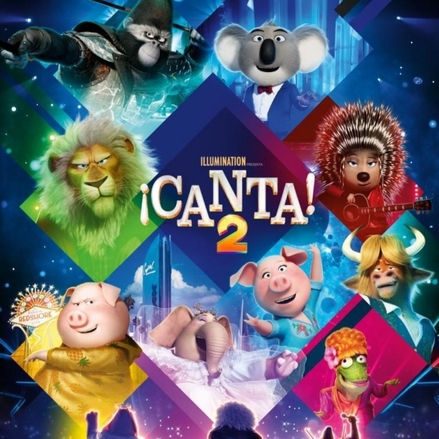 ⁣¡Canta! 2 (2021) #Animación #Comedia #Musical #peliculas #audesc #podcast