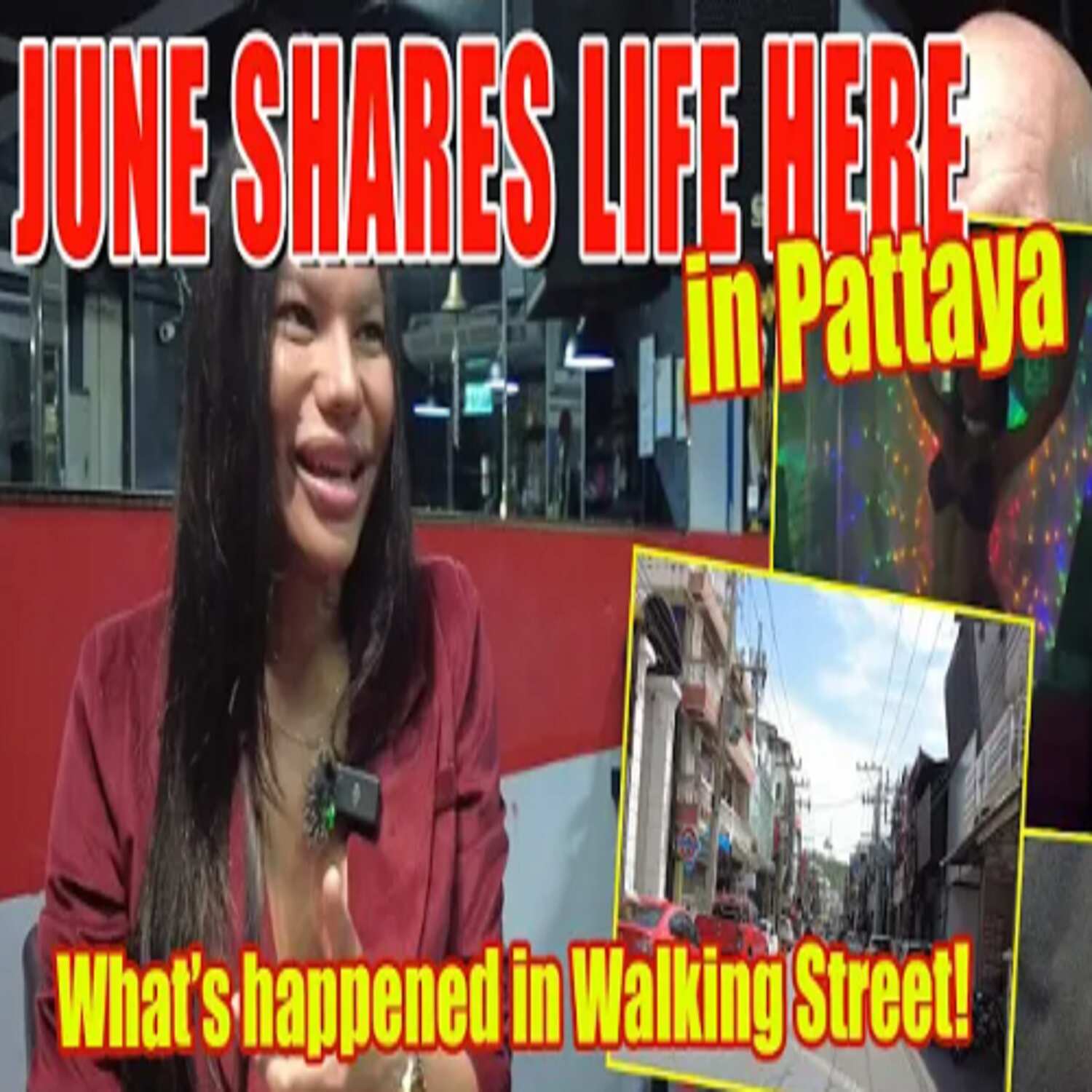 Pattaya Walking Street signs GONE, and a great chat with June from Katoey's R Us